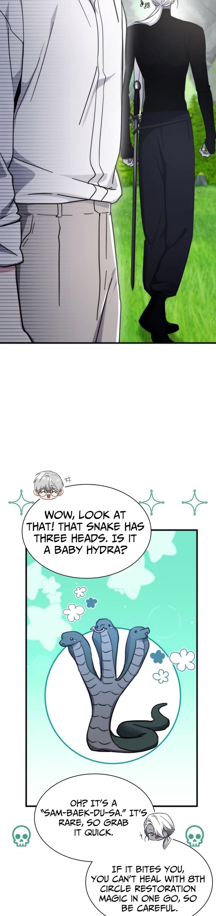My Lucky Encounter From the Game Turned Into Reality Chapter 82 page 8 - Chapter 82