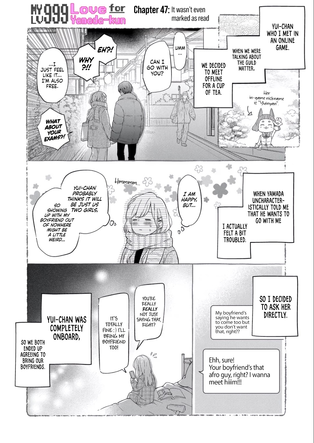 My Lv999 Love for Yamada-kun Chapter 47 page 2 - Chapter 47: It wasn't even marked as read.