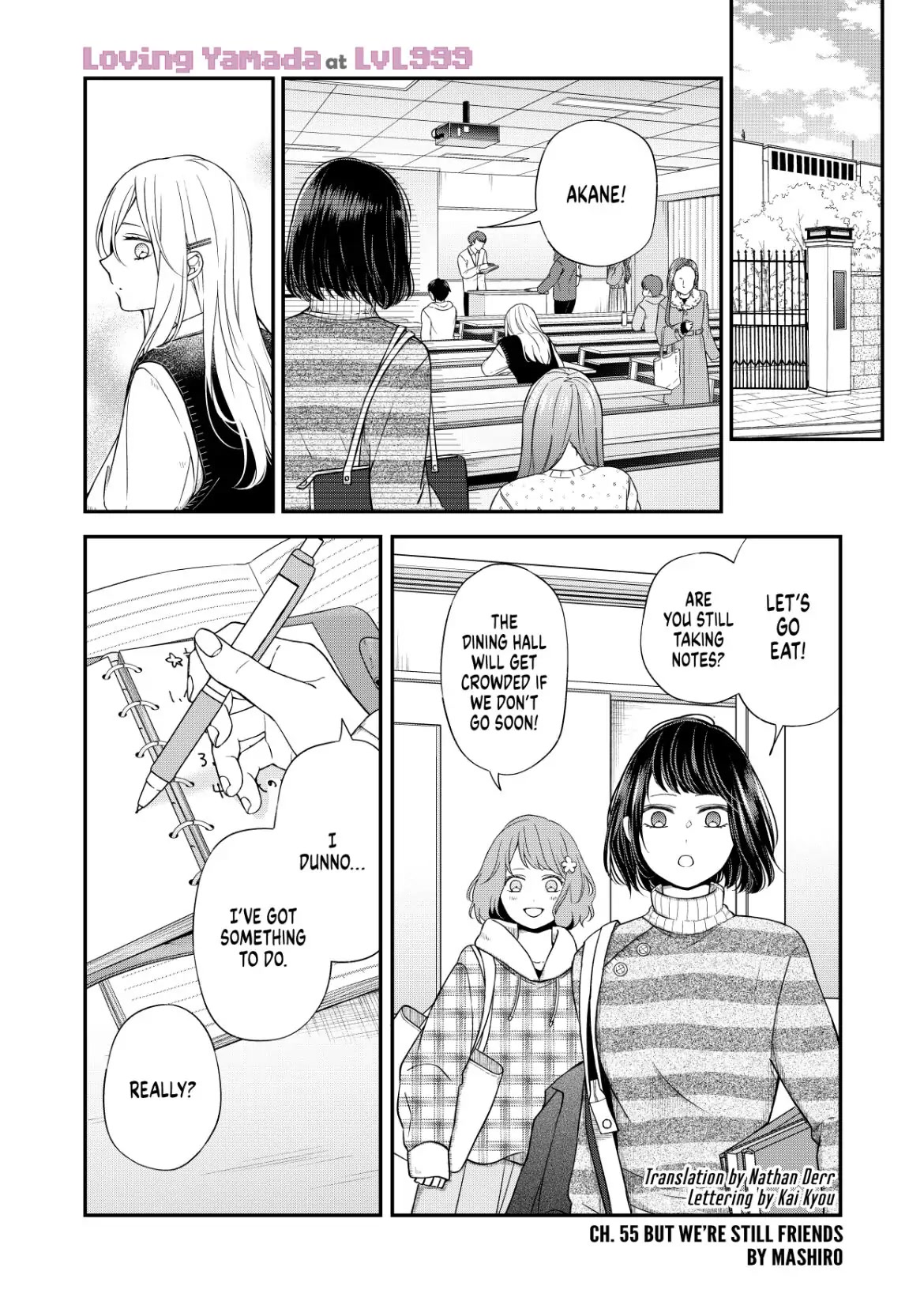 My Lv999 Love for Yamada-kun Chapter 55 page 1 - Chapter 55