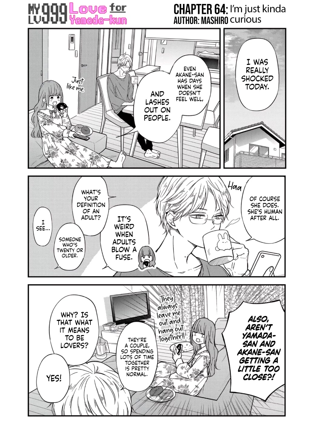 My Lv999 Love for Yamada-kun Chapter 64 page 2 - Chapter 64: I'm just kinda curious