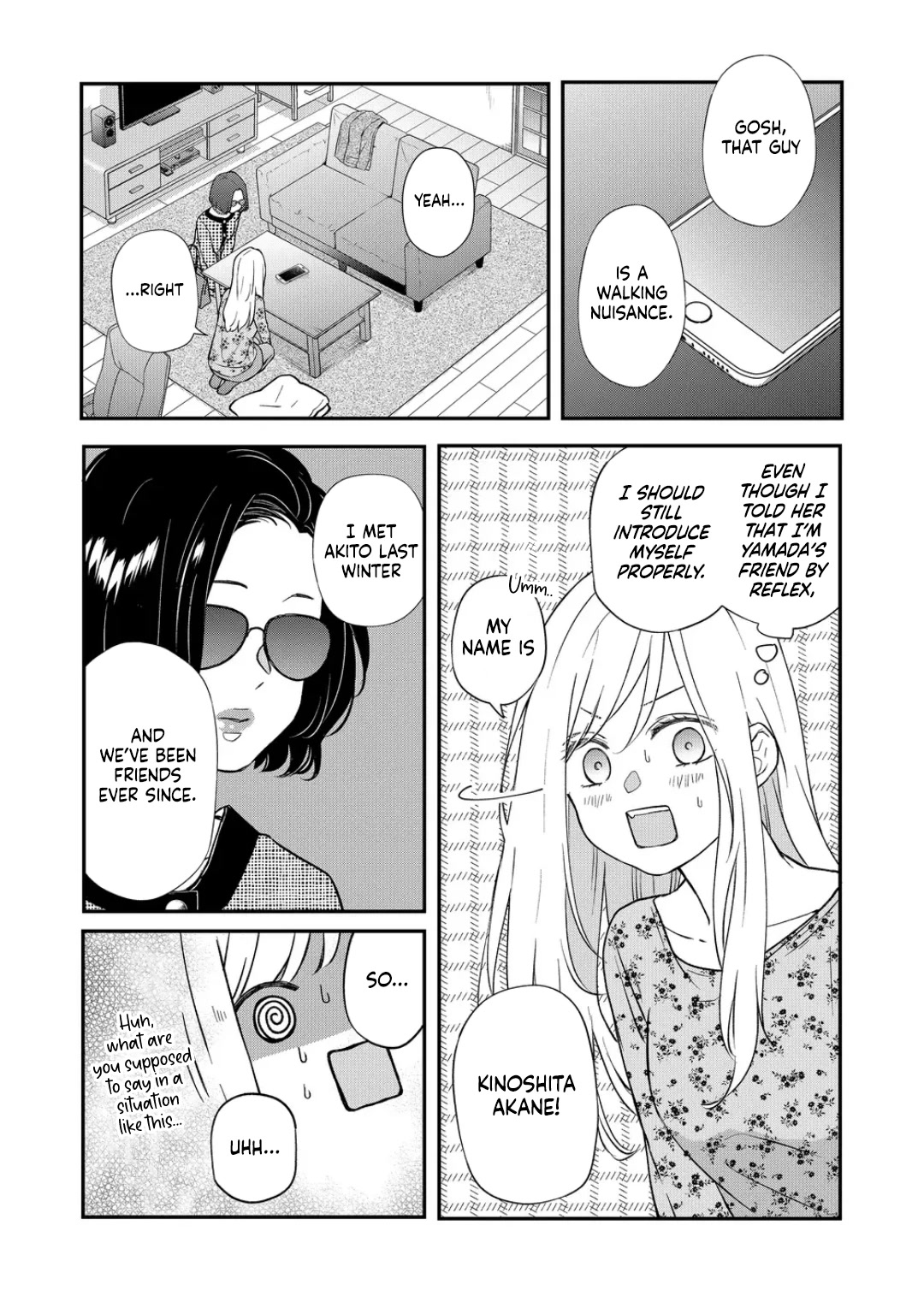 My Lv999 Love for Yamada-kun Chapter 74 page 4 - Chapter 74: Speak of the devil