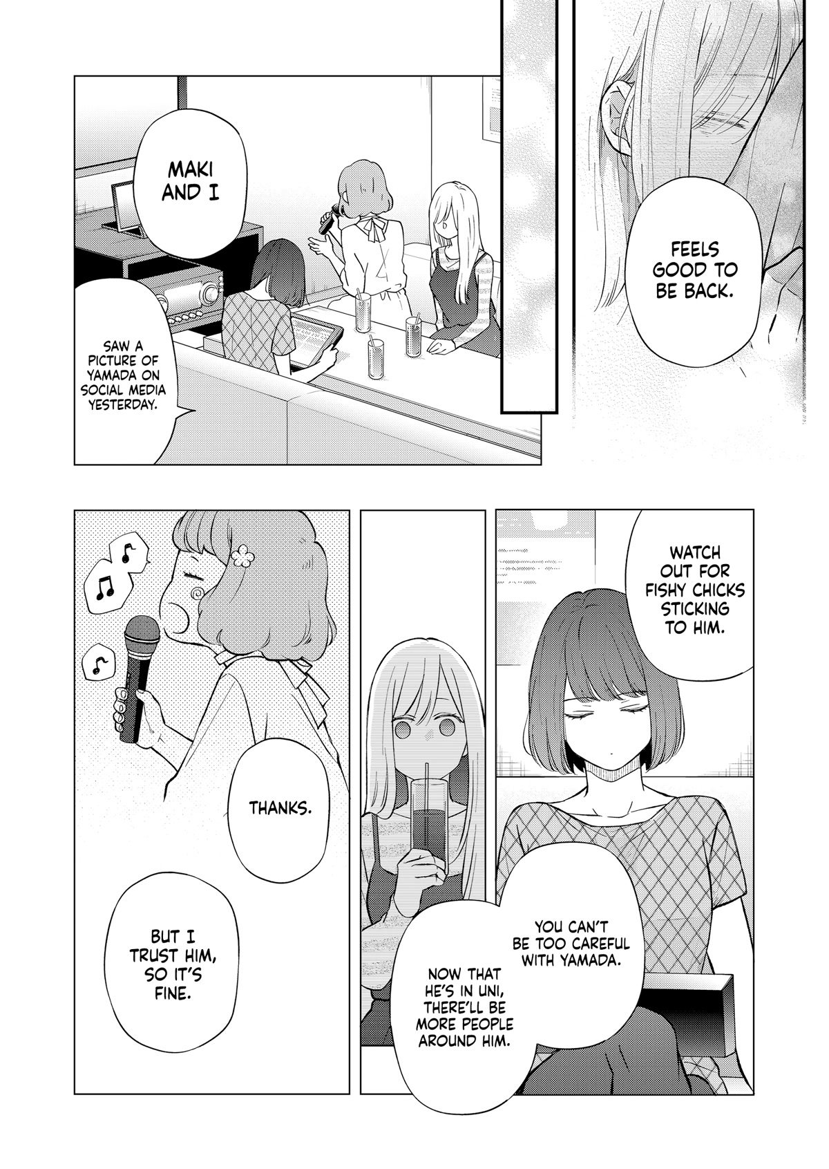 My Lv999 Love for Yamada-kun Chapter 77 page 11 - Chapter 77: I trust him, so it's fine