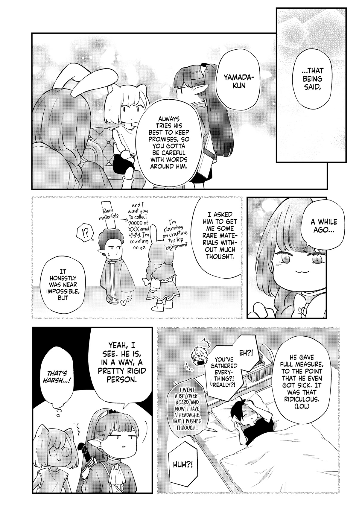 My Lv999 Love for Yamada-kun Chapter 81 page 7 - Chapter 81: He's got his hands full
