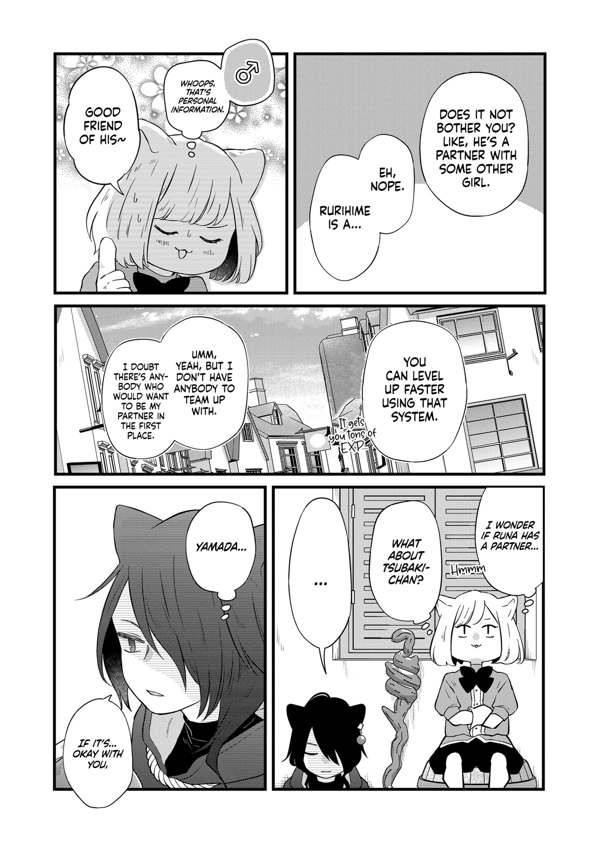 My Lv999 Love for Yamada-kun Chapter 86 page 15 - Chapter 86: He plays as a weird afro character.