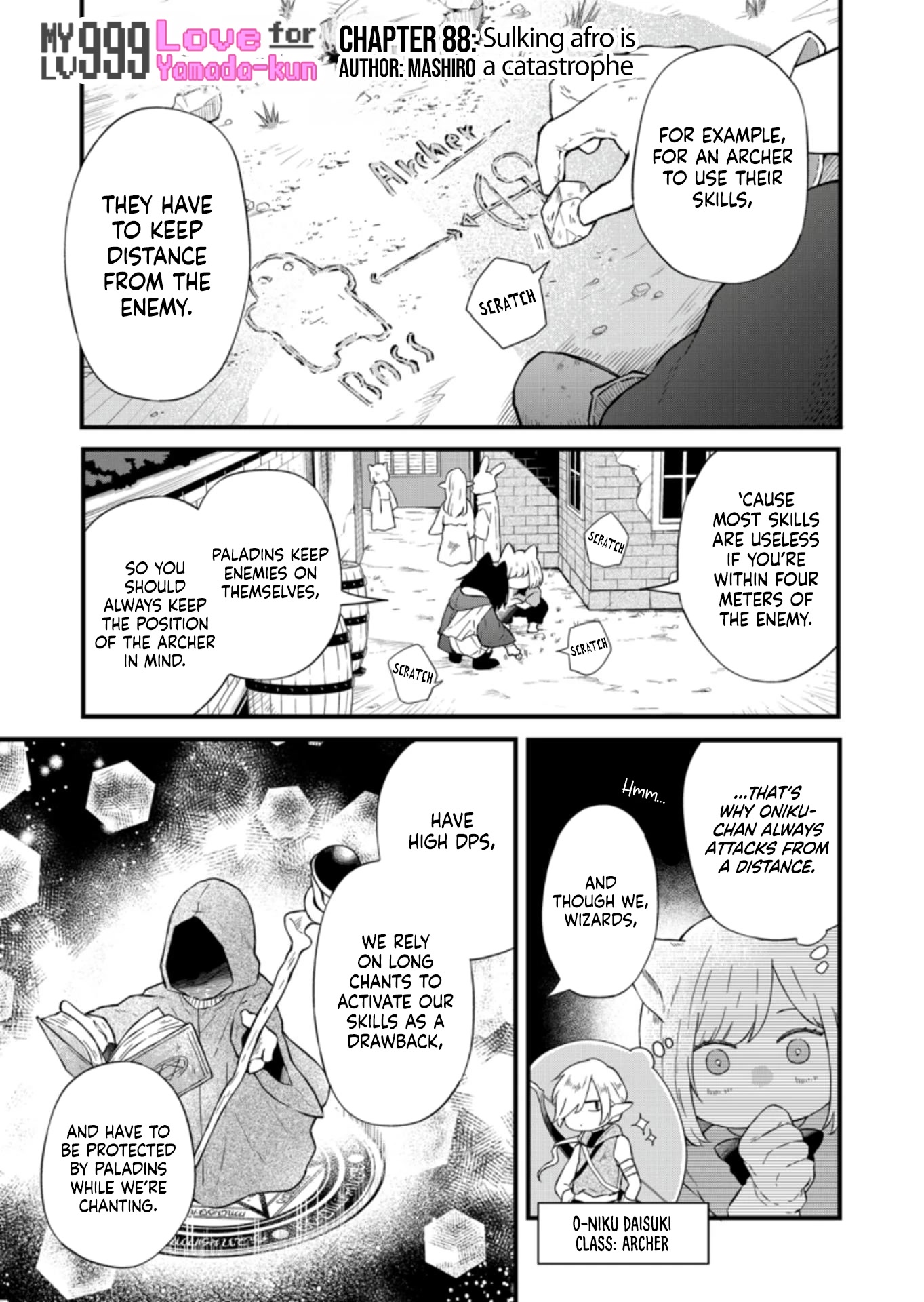 My Lv999 Love for Yamada-kun Chapter 88 page 2 - Chapter 88: Sulking afro is a catastrophe