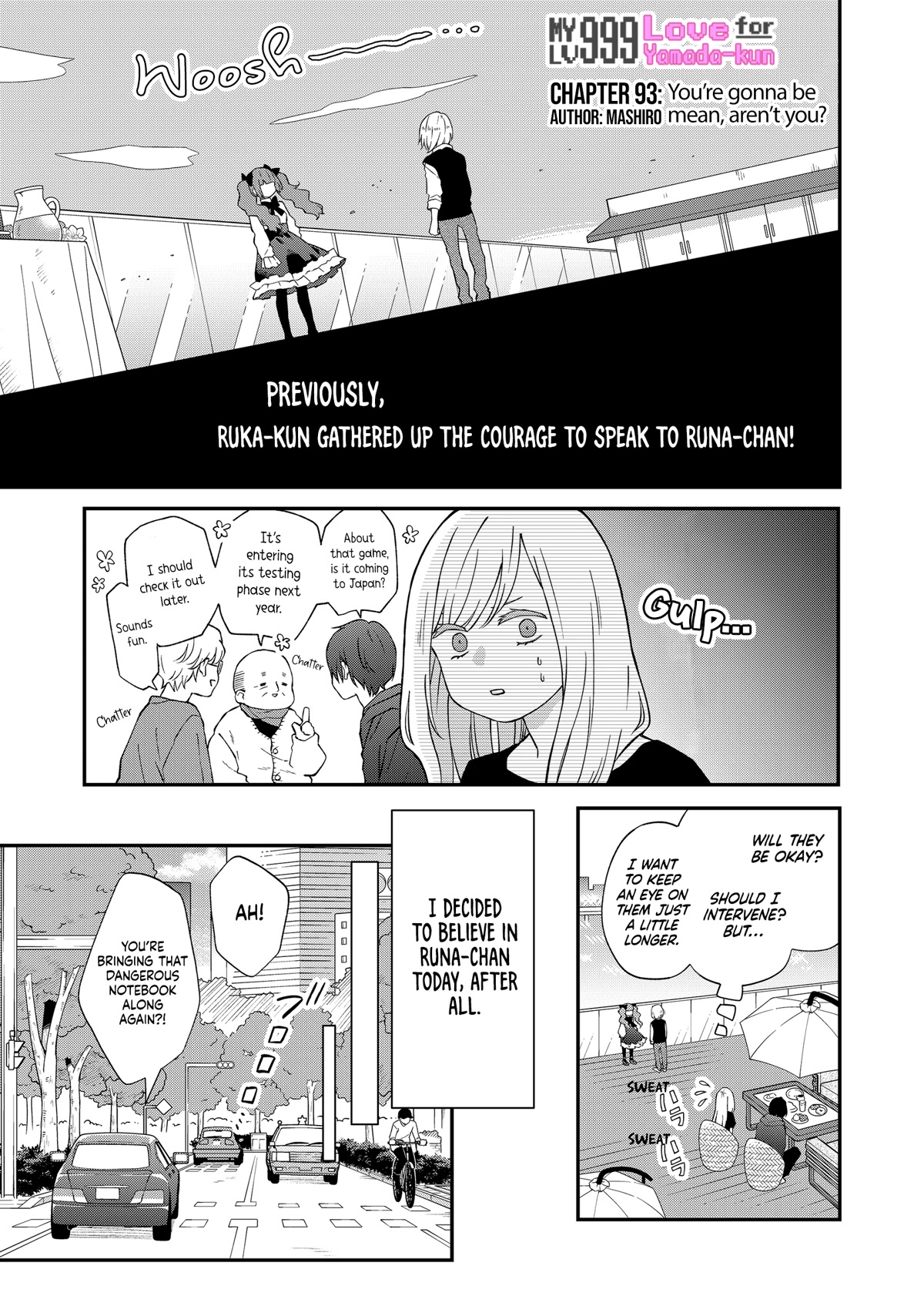 My Lv999 Love for Yamada-kun Chapter 93 page 2 - Chapter 93: You're gonna be mean, aren't you?