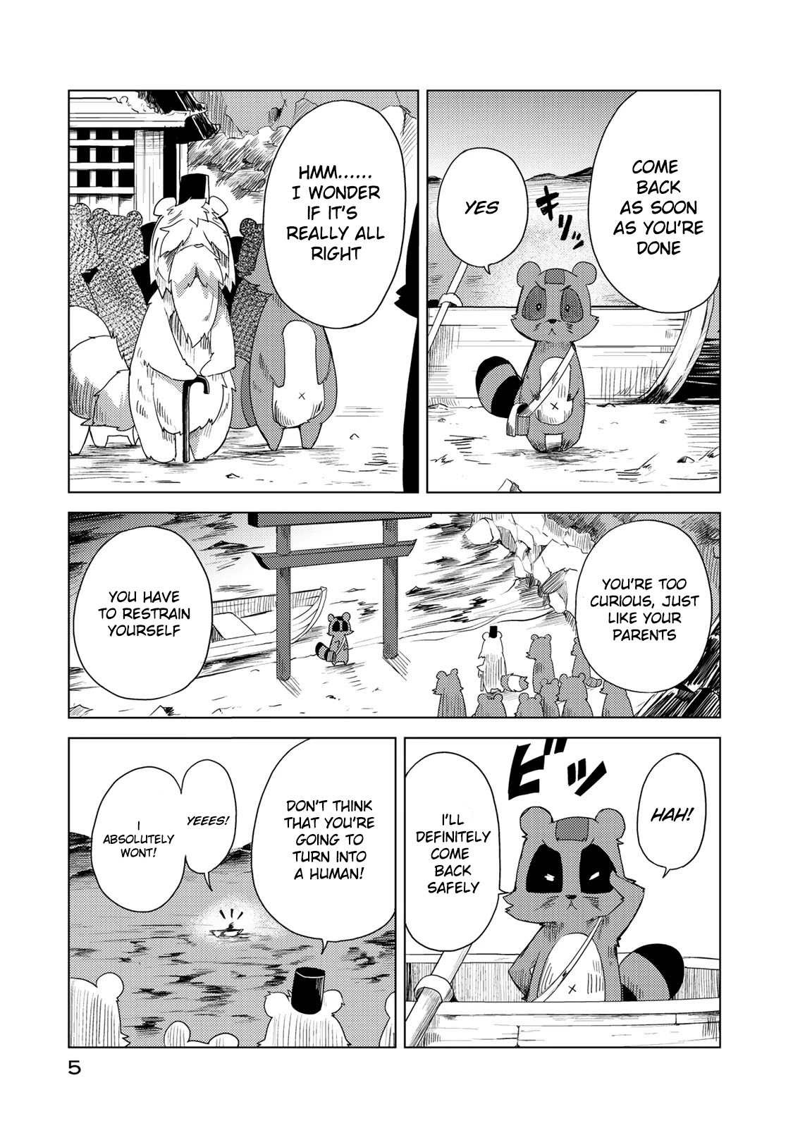 My Master Has No Tail Chapter 1 page 5 - Chapter 1: 遊山船 / Pleasure Boat