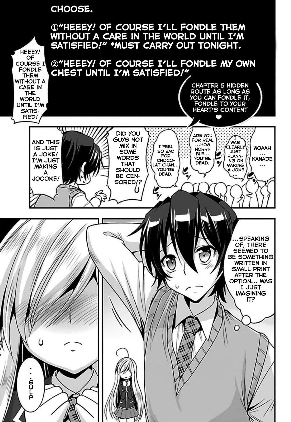 My Mental Choices Are Completely Interfering with My School Romantic Comedy H Chapter 5 page 36 - Chapter 5: I Smell a Harem?