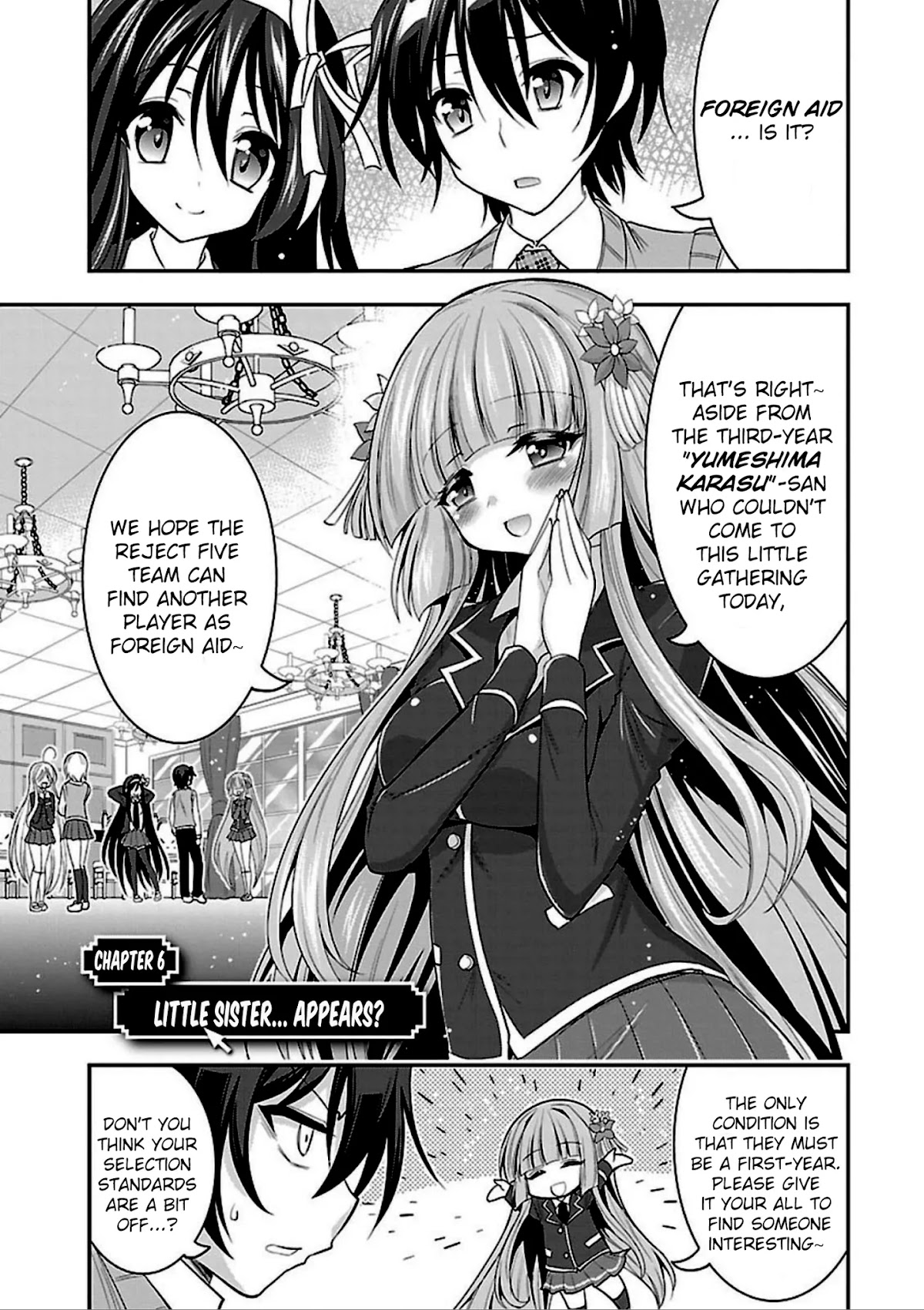 My Mental Choices Are Completely Interfering with My School Romantic Comedy H Chapter 6 page 1 - Chapter 6: Little sister... appears?
