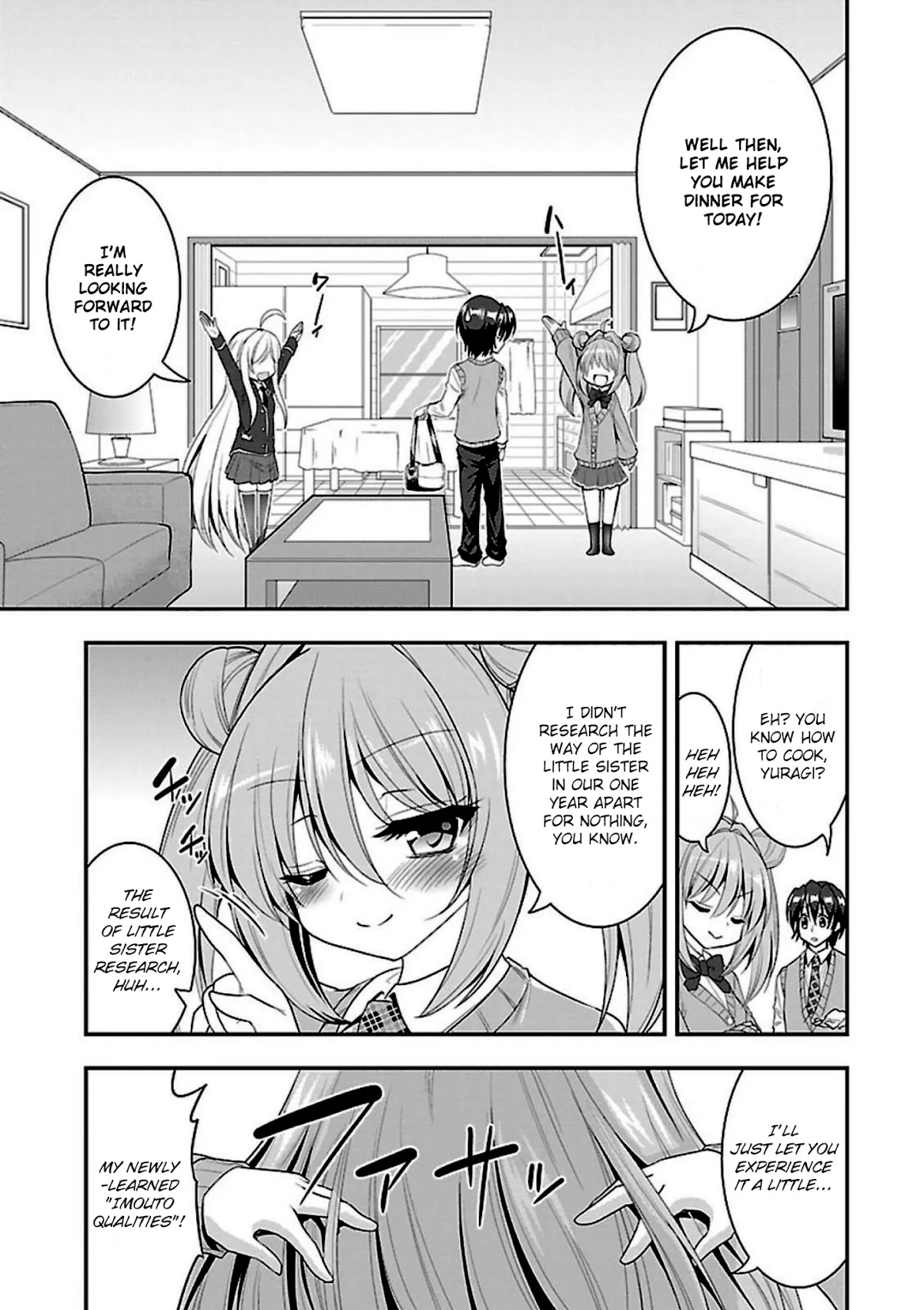 My Mental Choices Are Completely Interfering with My School Romantic Comedy H Chapter 6 page 19 - Chapter 6: Little sister... appears?
