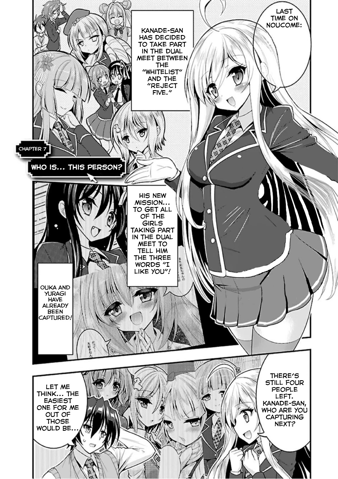 My Mental Choices Are Completely Interfering with My School Romantic Comedy H Chapter 7 page 1 - Chapter 7: Who is... this person?