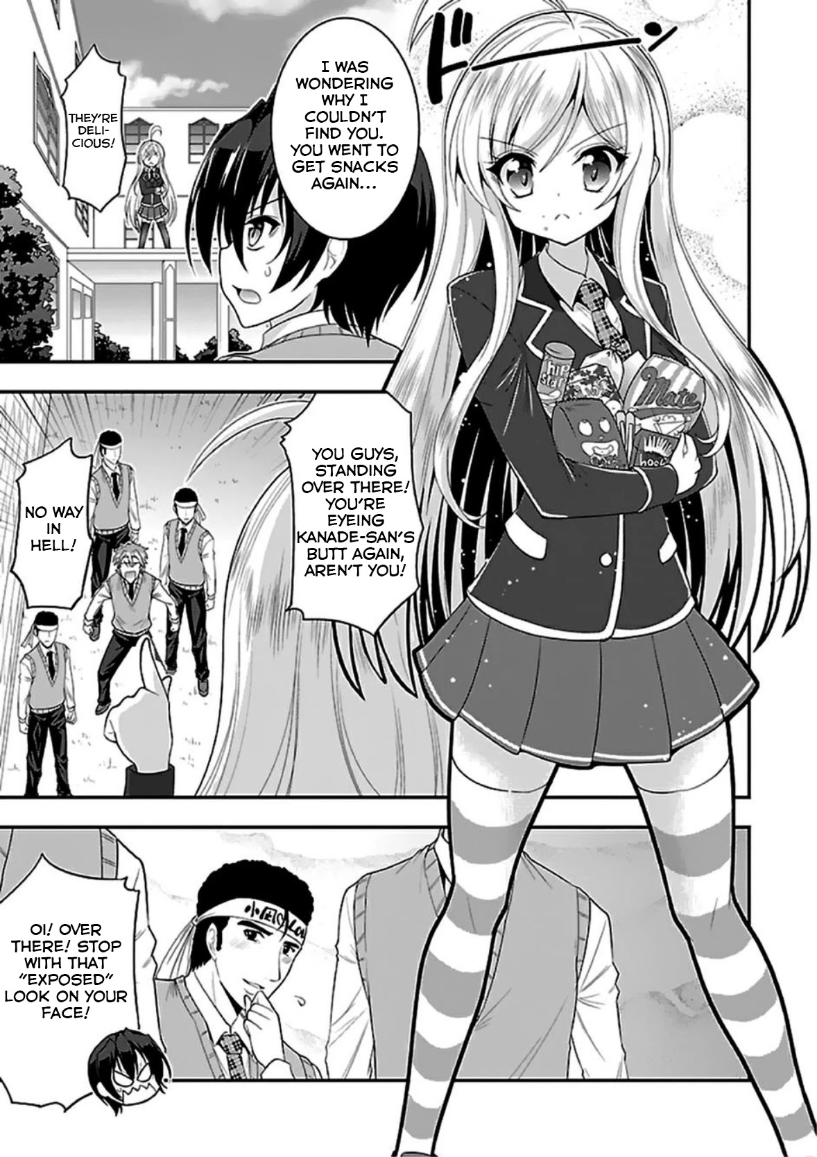 My Mental Choices Are Completely Interfering with My School Romantic Comedy H Chapter 7 page 5 - Chapter 7: Who is... this person?