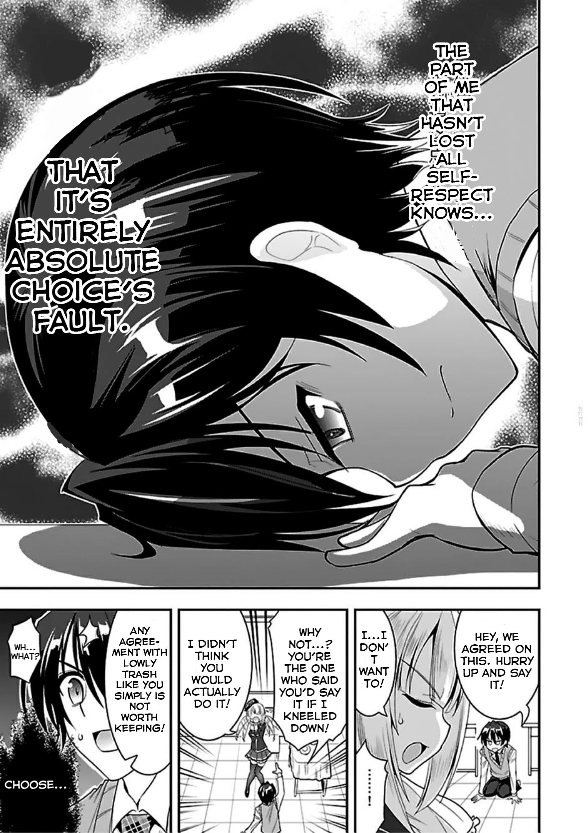 My Mental Choices Are Completely Interfering with My School Romantic Comedy H Chapter 7 page 9 - Chapter 7: Who is... this person?