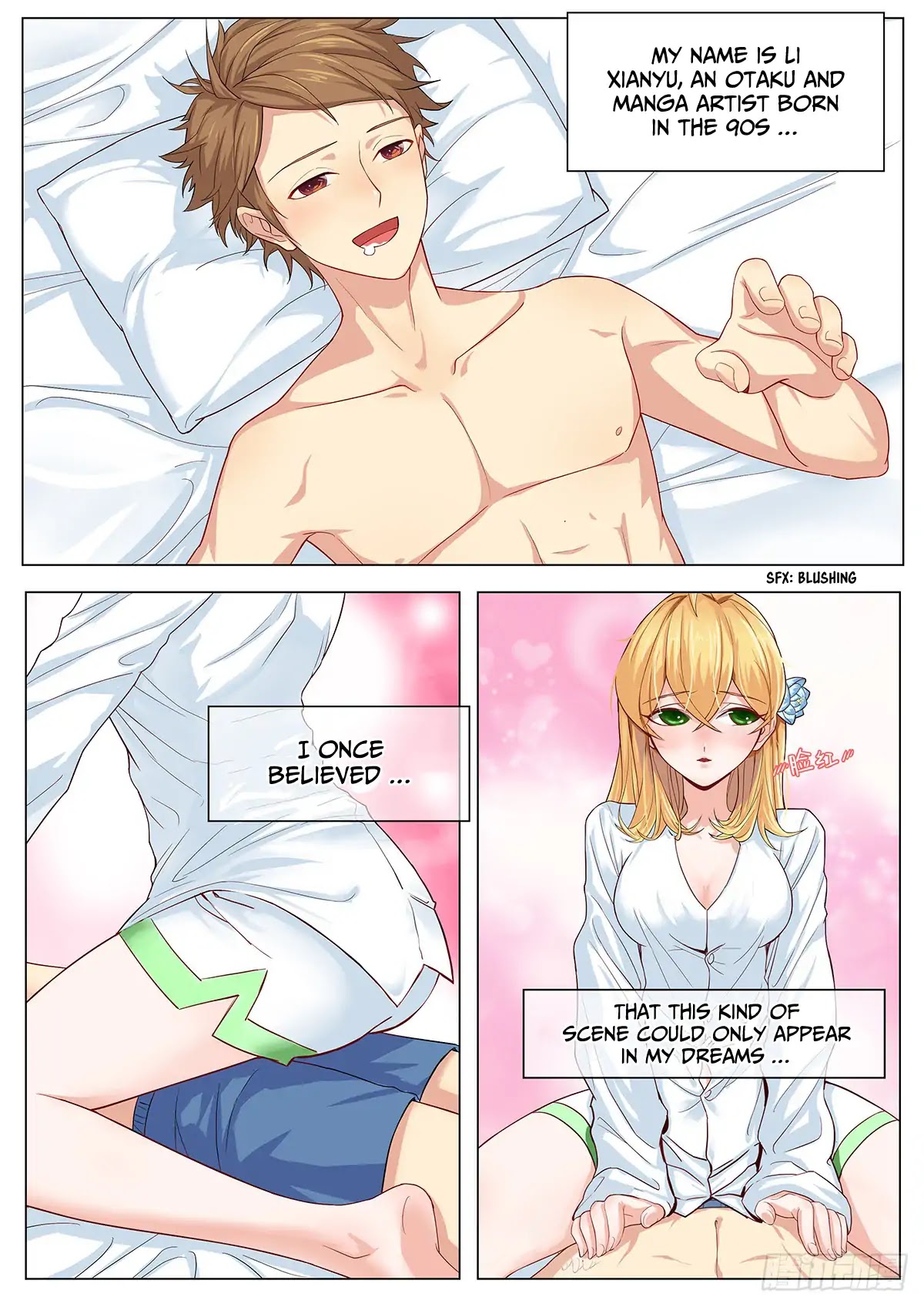 My Milky Way Love Story Chapter 1 page 2 - Chapter 1: Living together so suddenly?!