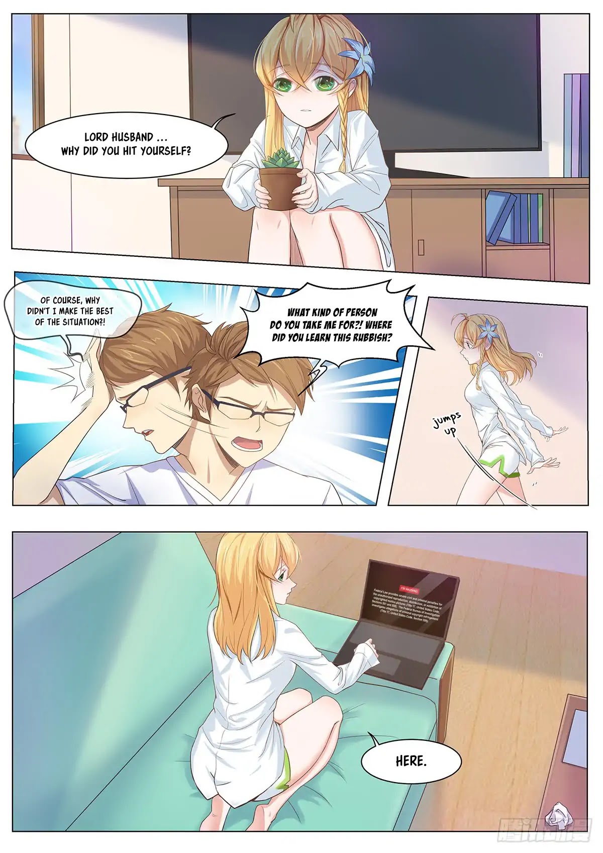 My Milky Way Love Story Chapter 1 page 6 - Chapter 1: Living together so suddenly?!