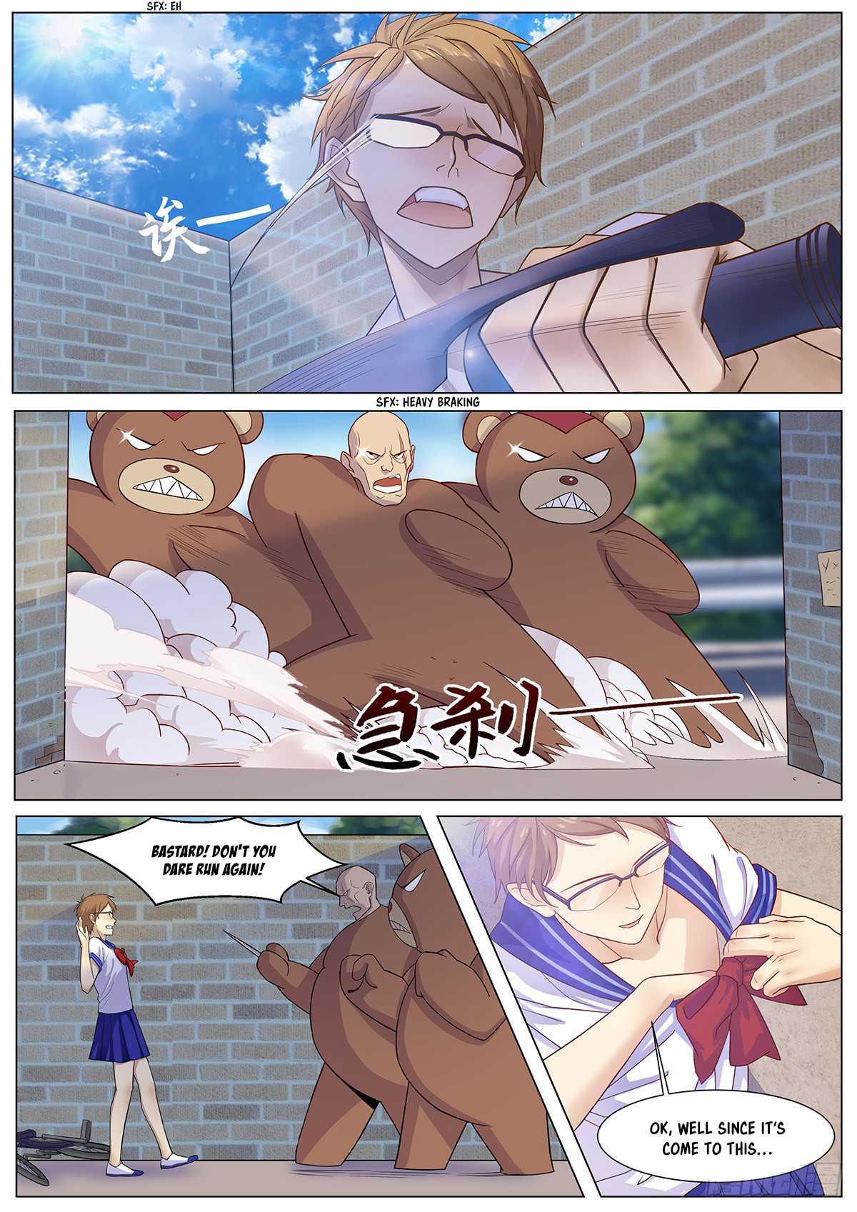 My Milky Way Love Story Chapter 2 page 6 - Chapter 2: The Escape of the cross-dressed dude