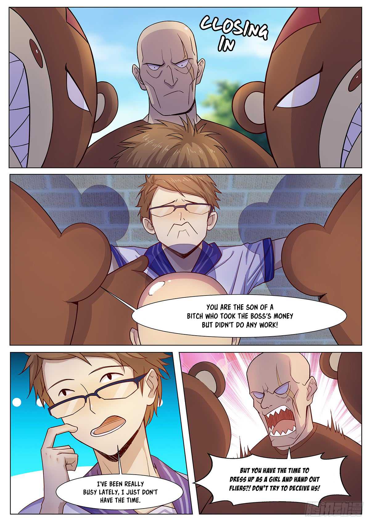 My Milky Way Love Story Chapter 2 page 8 - Chapter 2: The Escape of the cross-dressed dude