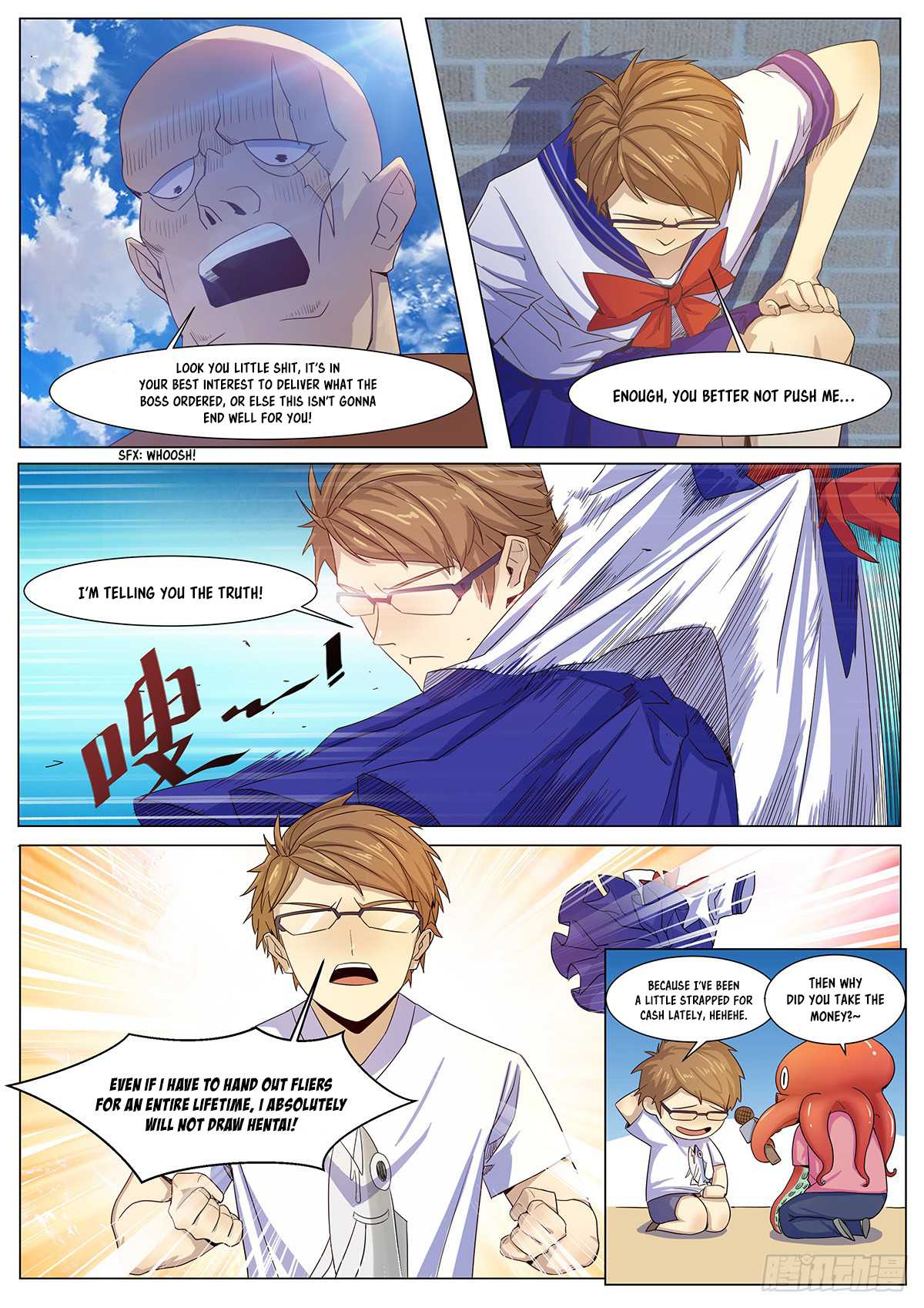 My Milky Way Love Story Chapter 2 page 9 - Chapter 2: The Escape of the cross-dressed dude