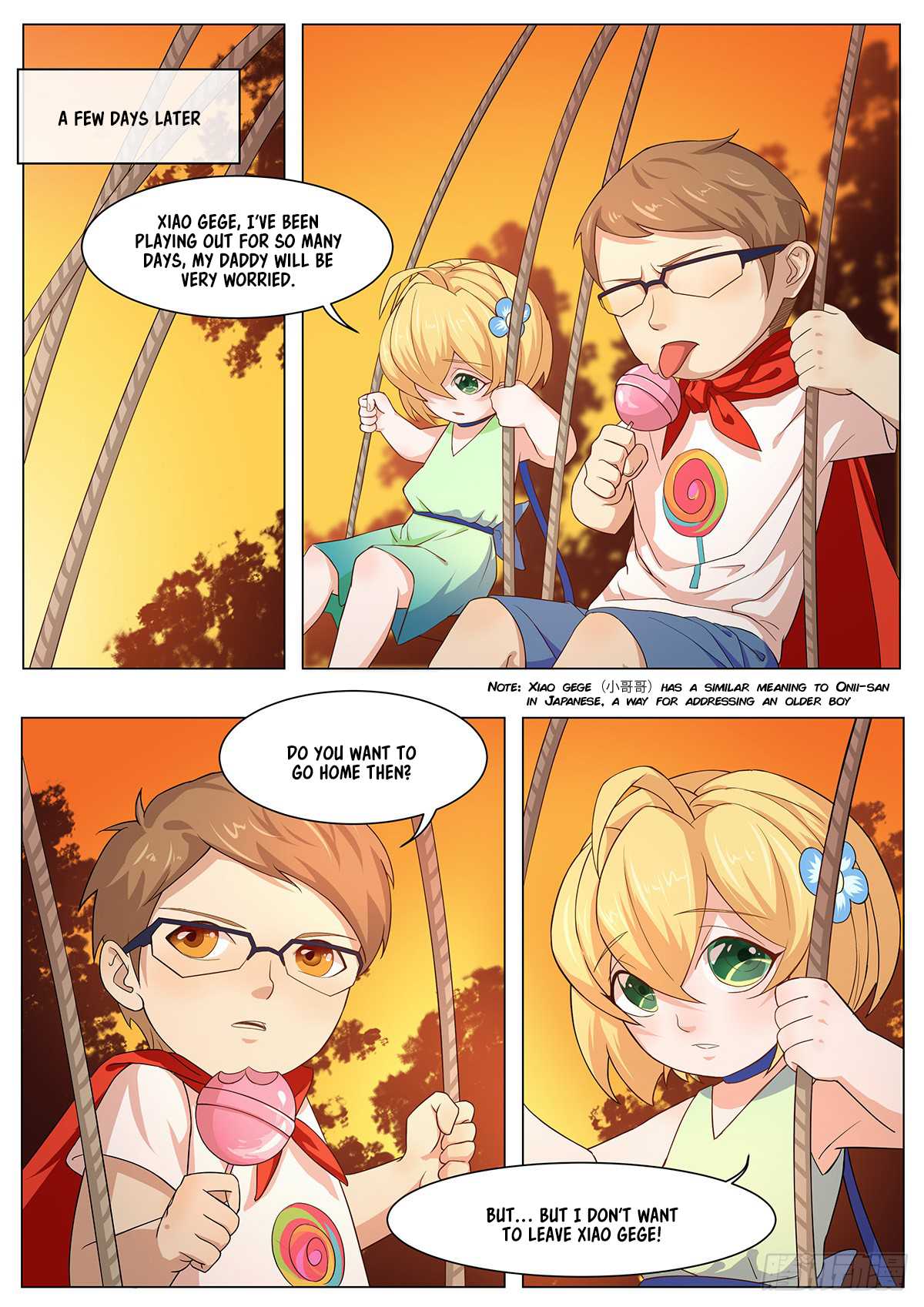My Milky Way Love Story Chapter 4 page 5 - Chapter 4: The Most Important Promise