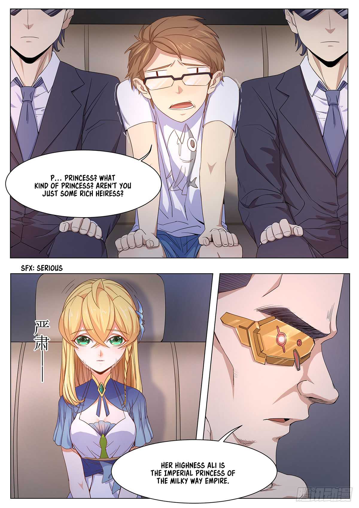 My Milky Way Love Story Chapter 5 page 4 - Chapter 5: A Lesson in Imperial History?