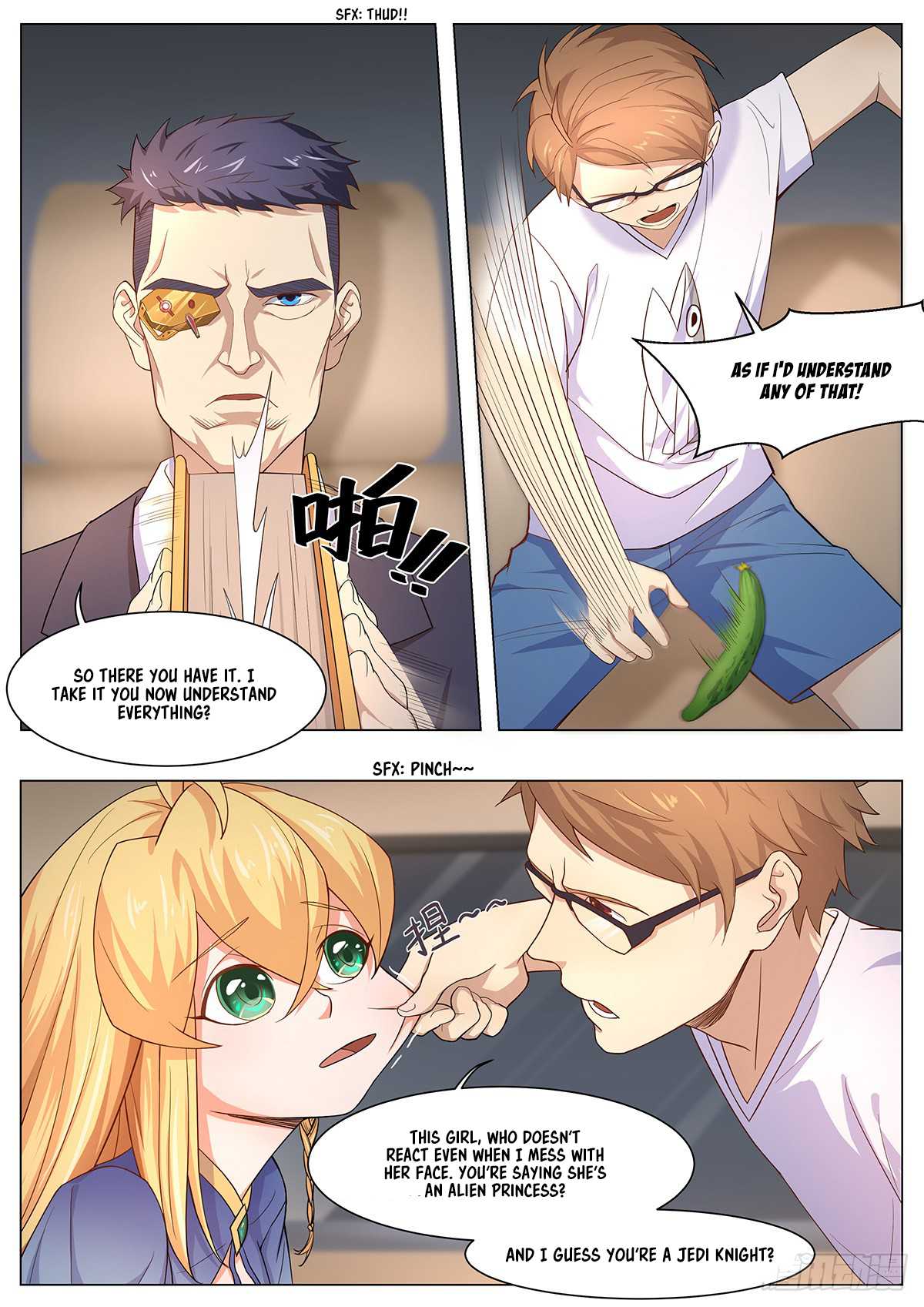My Milky Way Love Story Chapter 5 page 9 - Chapter 5: A Lesson in Imperial History?