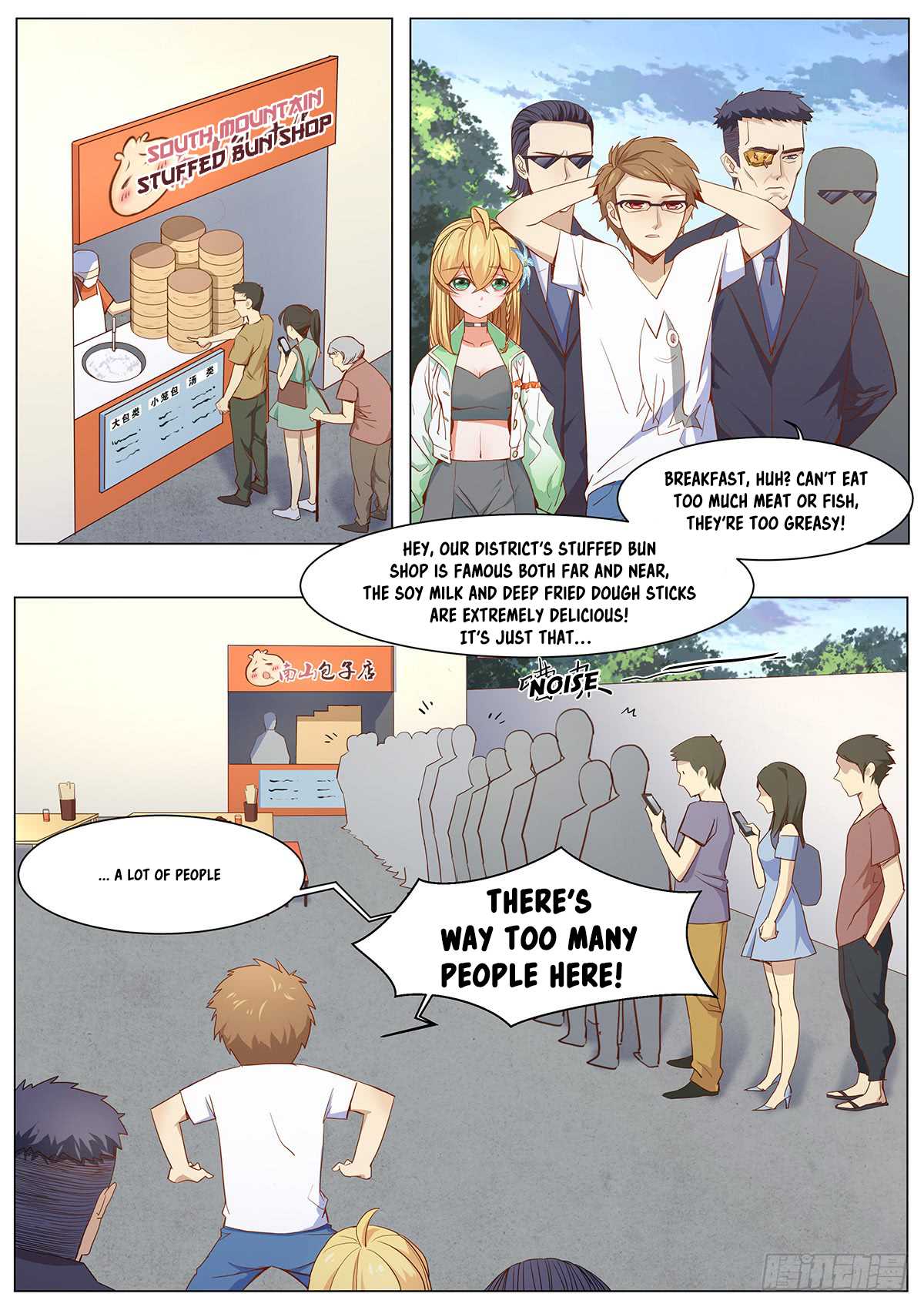 My Milky Way Love Story Chapter 8 page 2 - Chapter 8: Conflict at the Meatbun Shop