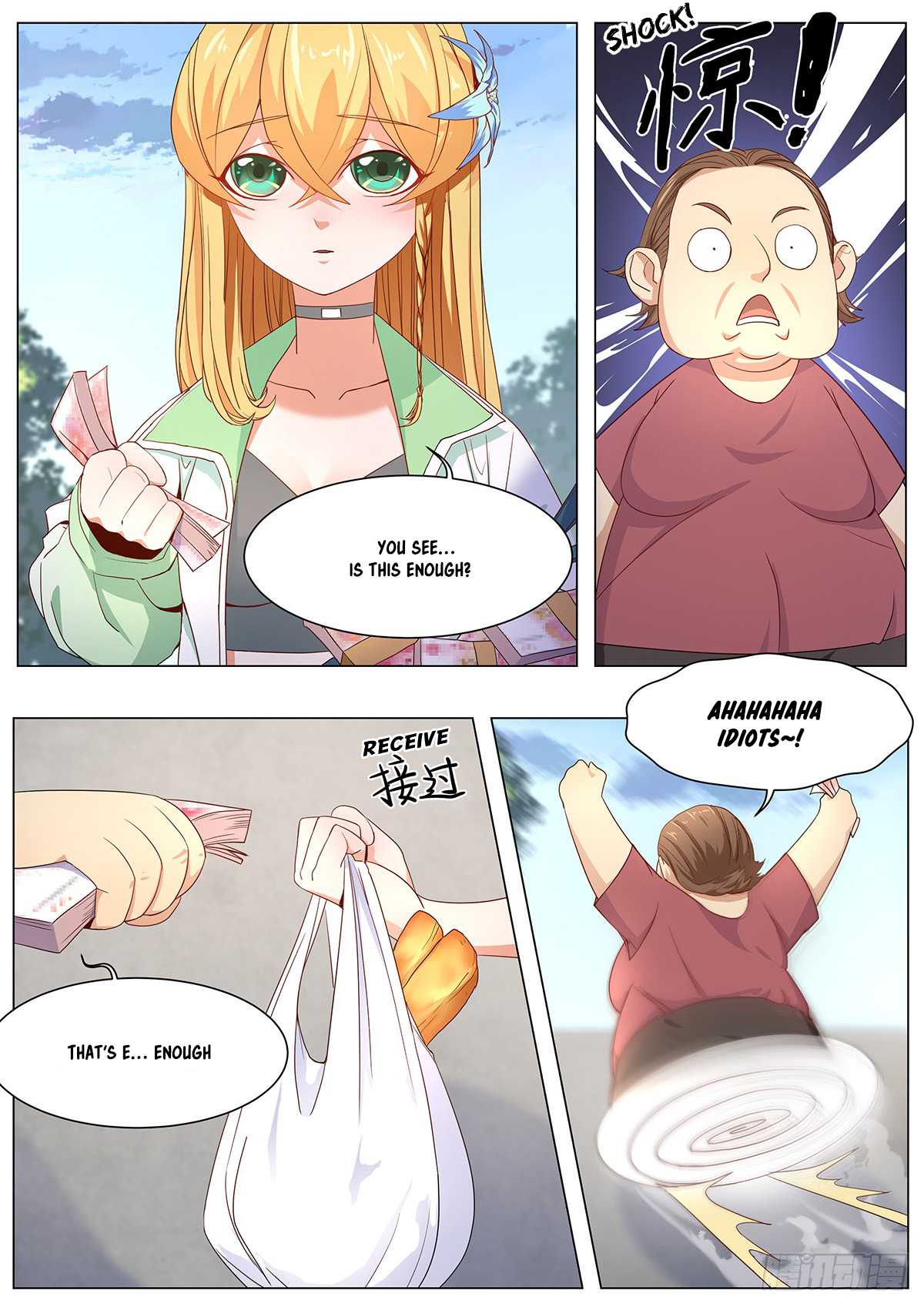 My Milky Way Love Story Chapter 8 page 5 - Chapter 8: Conflict at the Meatbun Shop