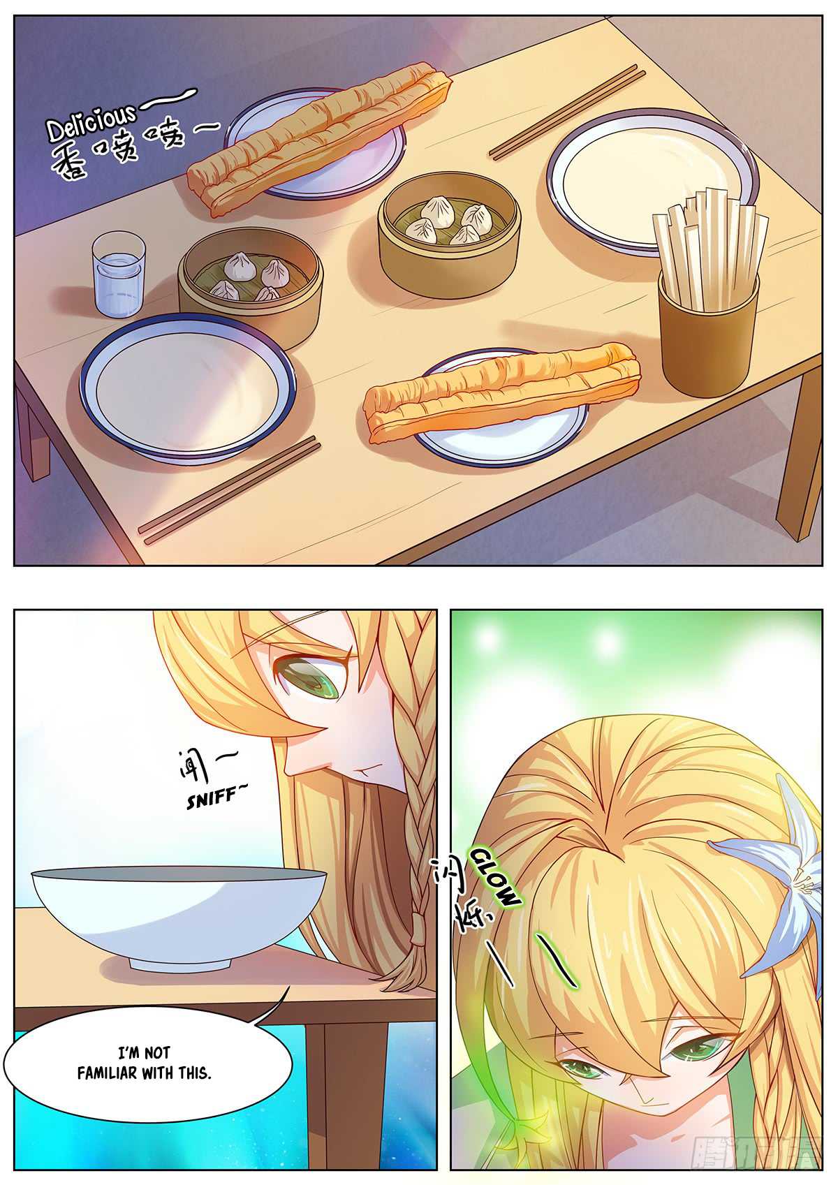 My Milky Way Love Story Chapter 8 page 7 - Chapter 8: Conflict at the Meatbun Shop