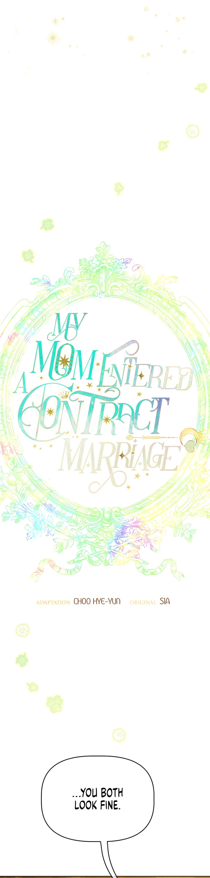 My Mom Entered a Contract Marriage Chapter 27 page 35 - Chapter 27