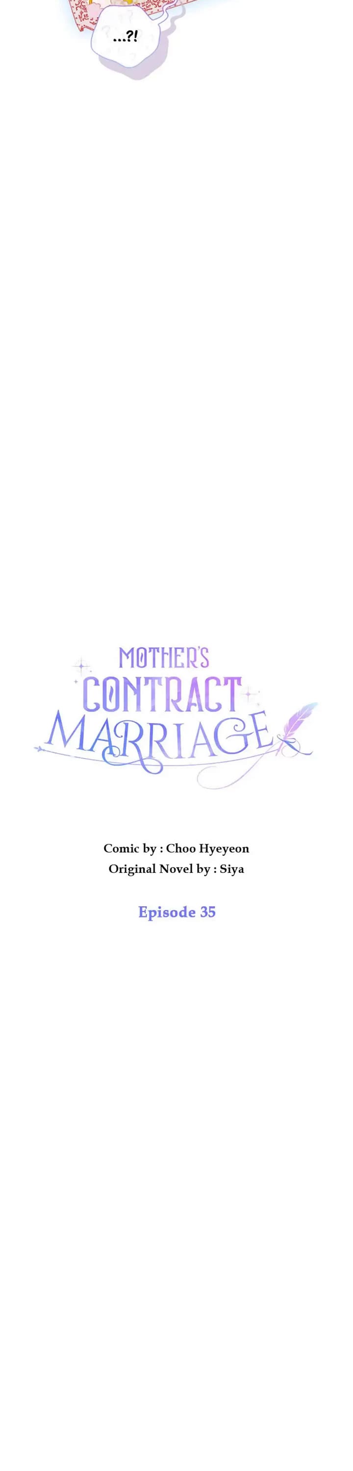 My Mom Entered a Contract Marriage Chapter 35 page 7 - Chapter 35