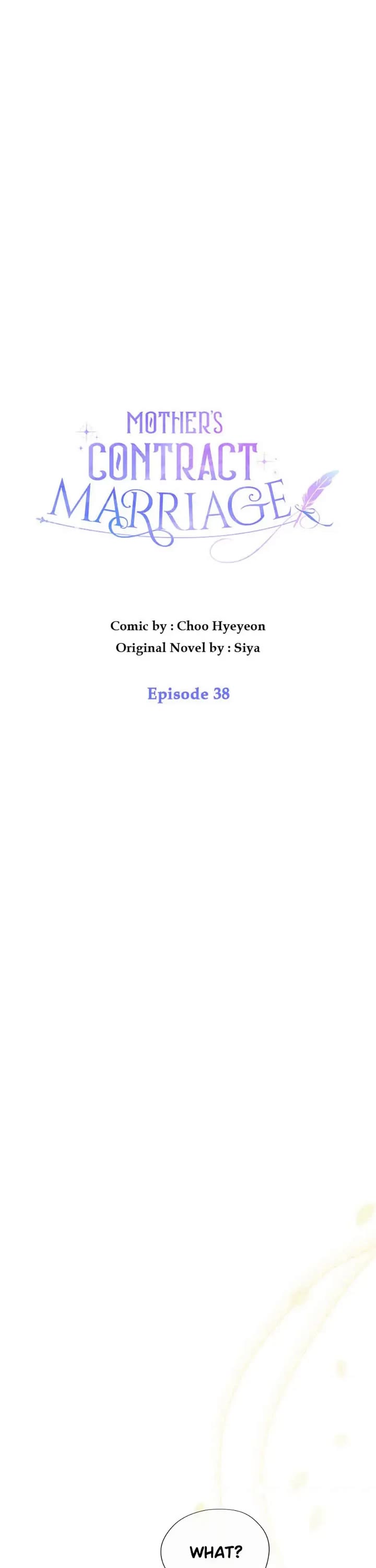 My Mom Entered a Contract Marriage Chapter 38 page 6 - Chapter 38