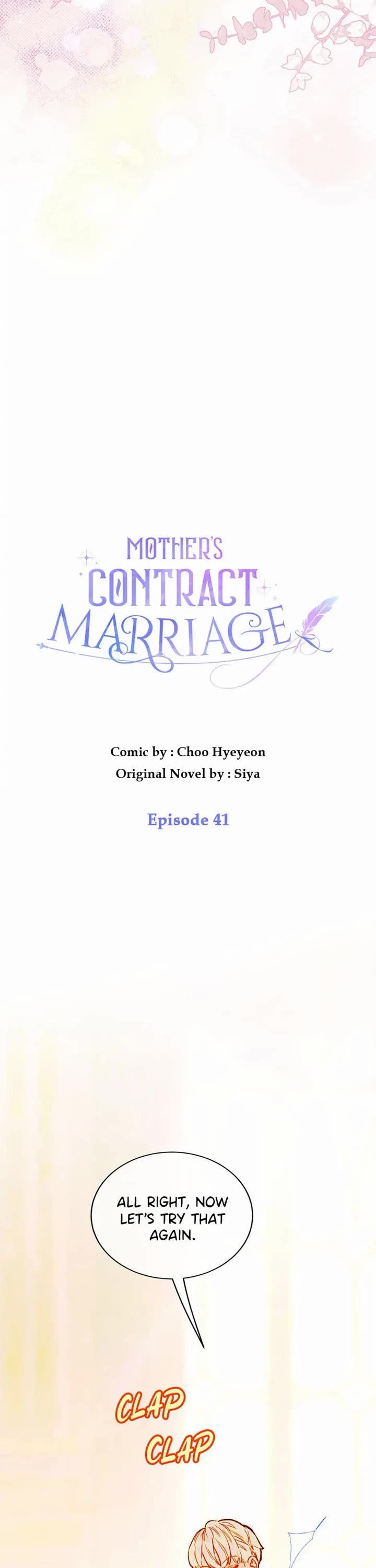 My Mom Entered a Contract Marriage Chapter 41 page 11 - Chapter 41