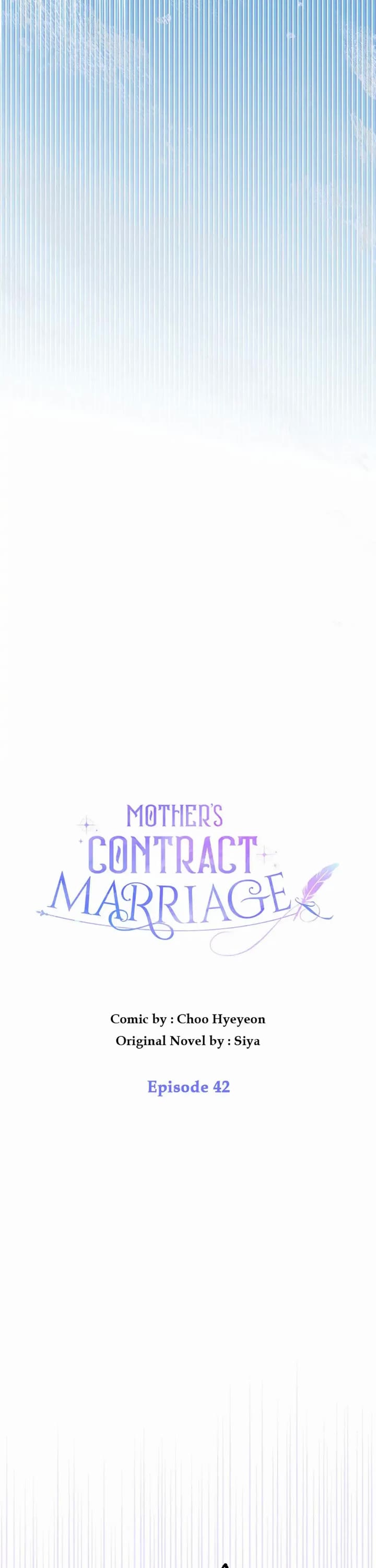 My Mom Entered a Contract Marriage Chapter 42 page 6 - Chapter 42