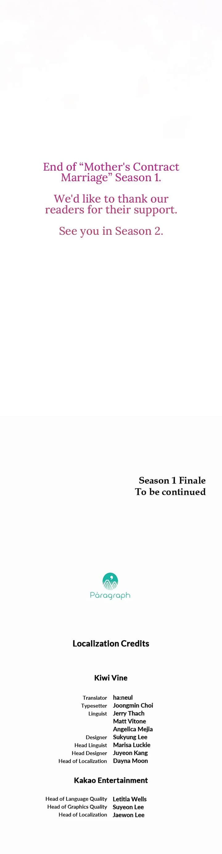 My Mom Entered a Contract Marriage Chapter 43 page 43 - Chapter 43 (Season 1 Finale)