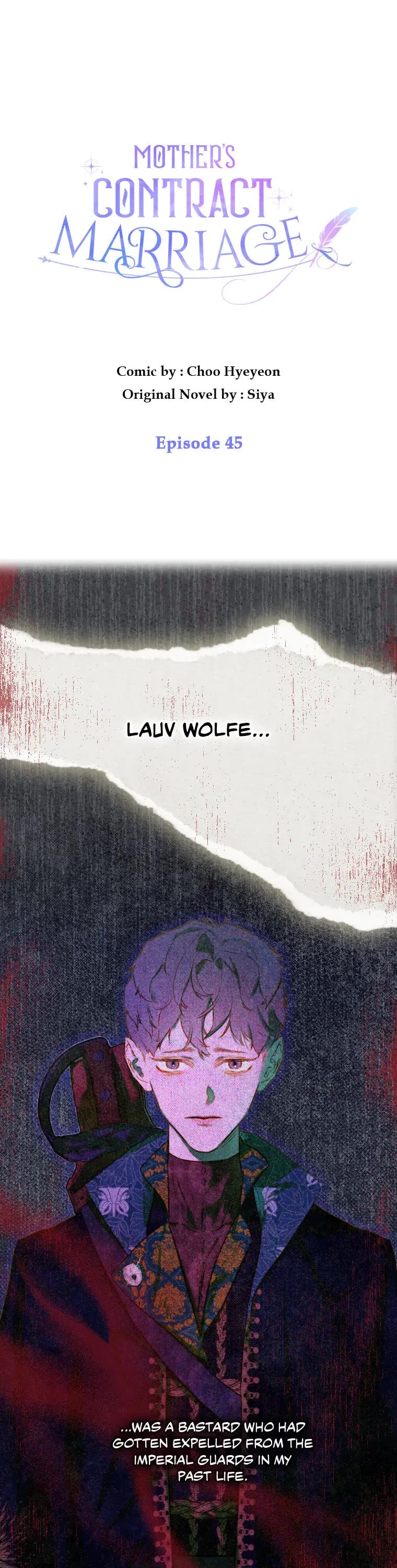 My Mom Entered a Contract Marriage Chapter 45 page 1 - Chapter 45
