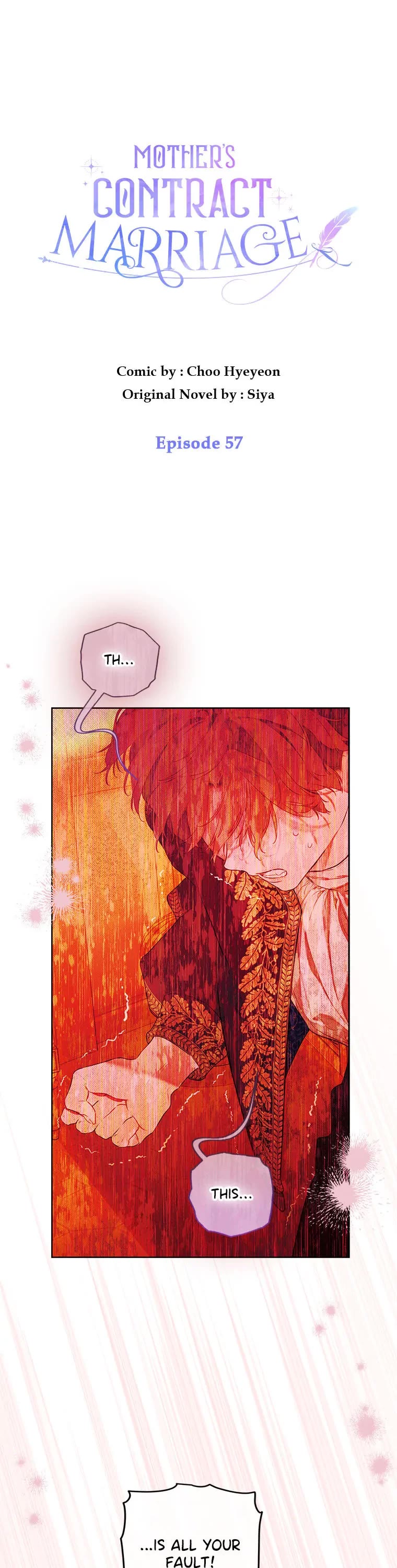 My Mom Entered a Contract Marriage Chapter 57 page 1 - Chapter 57