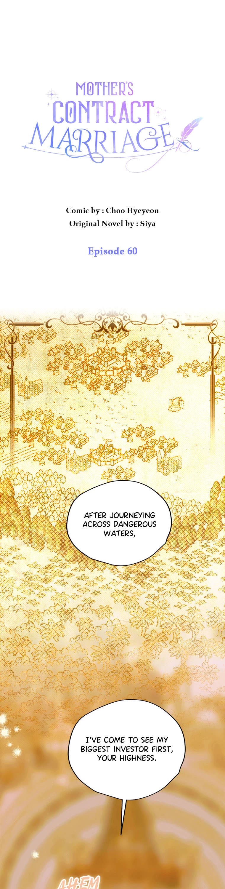 My Mom Entered a Contract Marriage Chapter 60 page 1 - Chapter 60