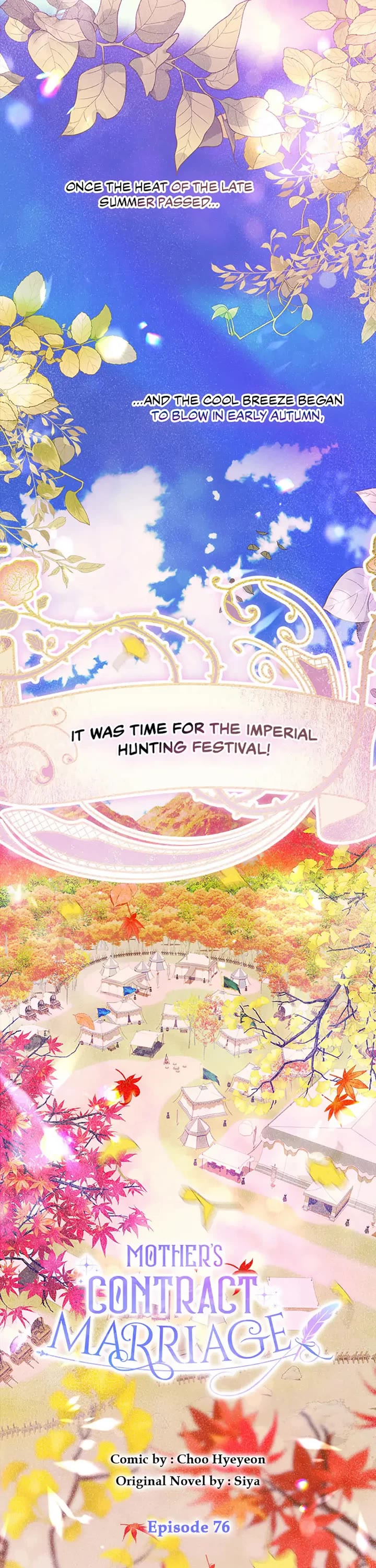 My Mom Entered a Contract Marriage Chapter 76 page 1 - Chapter 76