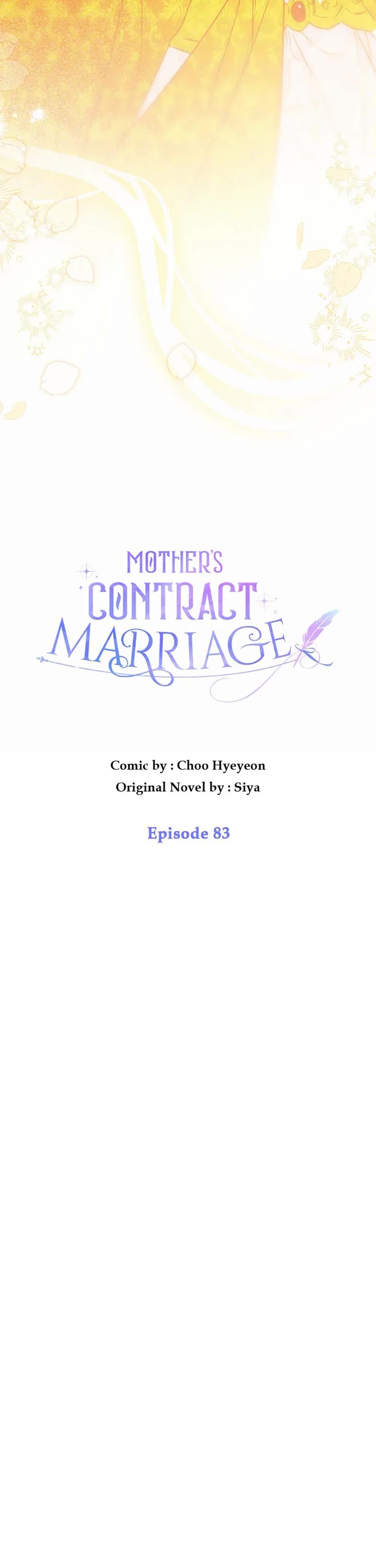 My Mom Entered a Contract Marriage Chapter 83 page 12 - Chapter 83