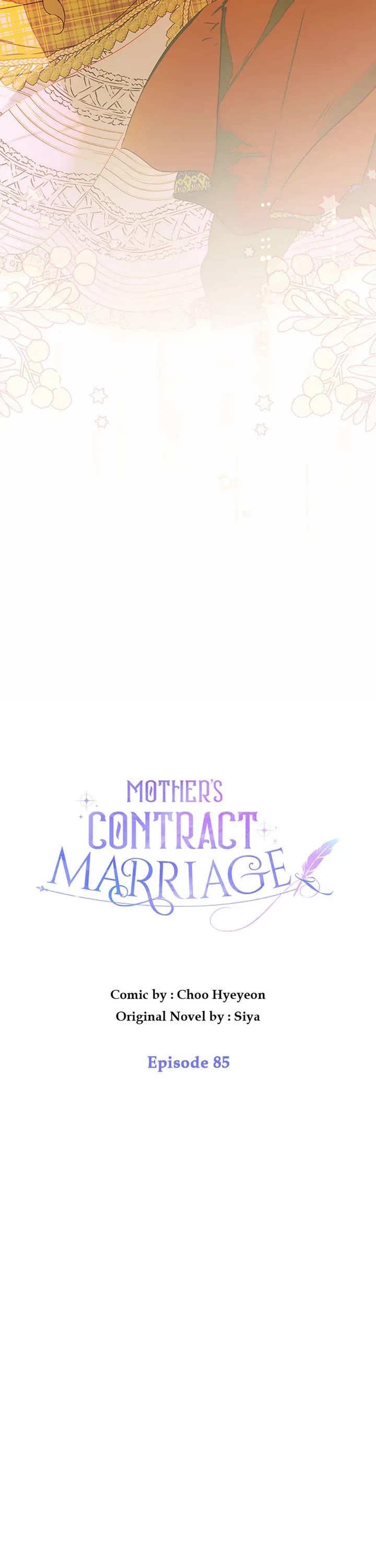 My Mom Entered a Contract Marriage Chapter 85 page 7 - Chapter 85