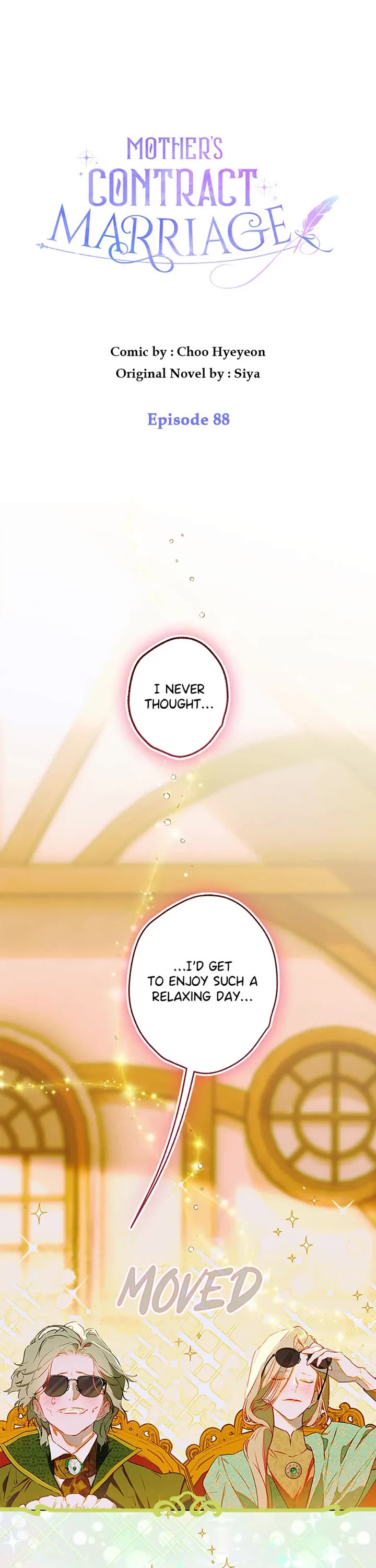 My Mom Entered a Contract Marriage Chapter 88 page 1 - Chapter 88