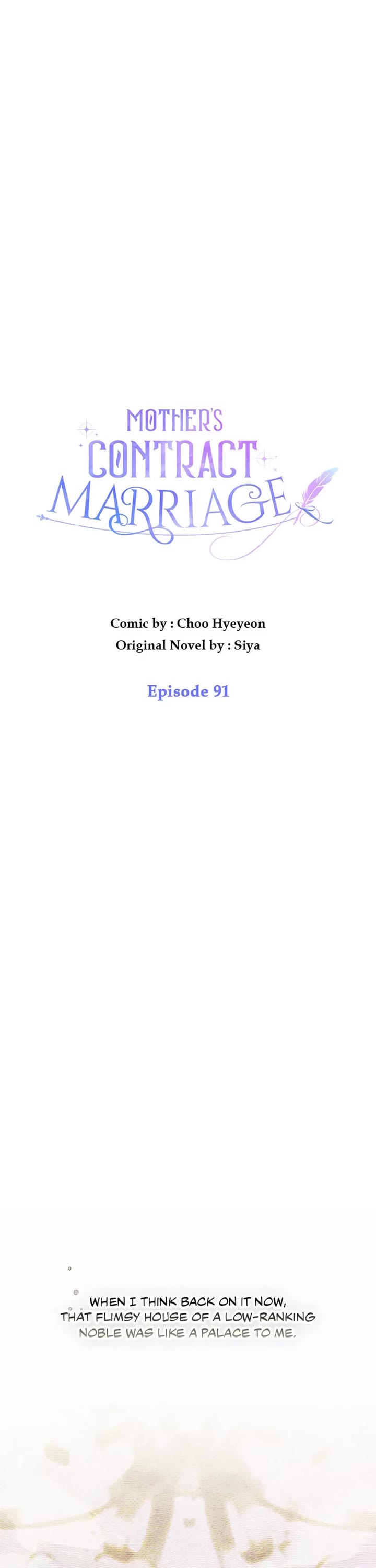 My Mom Entered a Contract Marriage Chapter 91 page 12 - Chapter 91