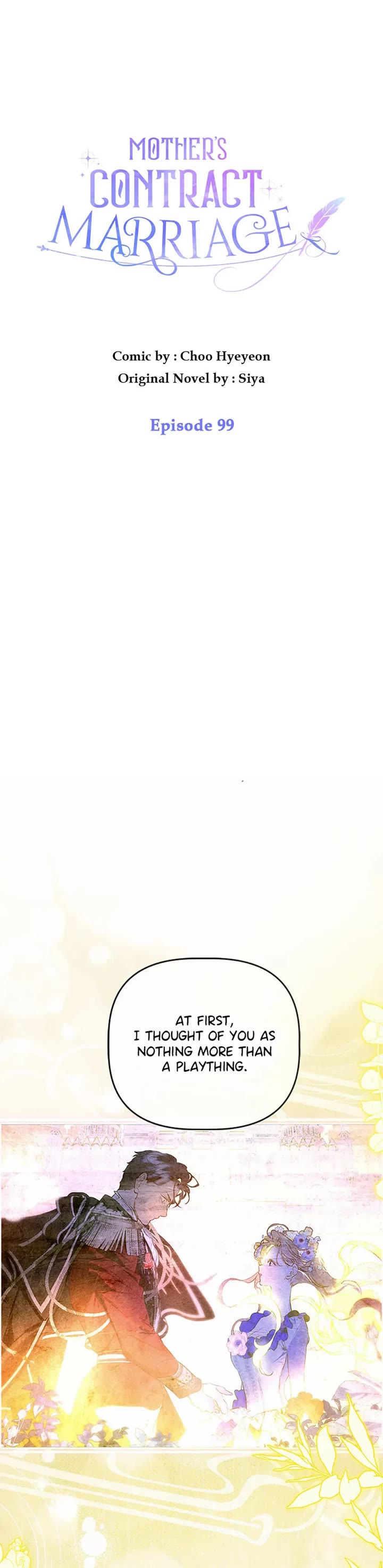 My Mom Entered a Contract Marriage Chapter 99 page 10 - Chapter 99