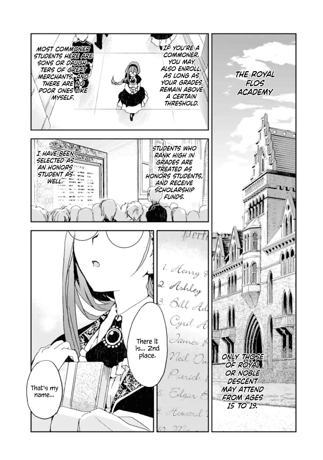 My Mother Was a Prosecuted Ex-villainess - The Ascendance of an Ugly Four-eyed Commoner Chapter 1 page 2 - Chapter 1: All For My Mother's Sake