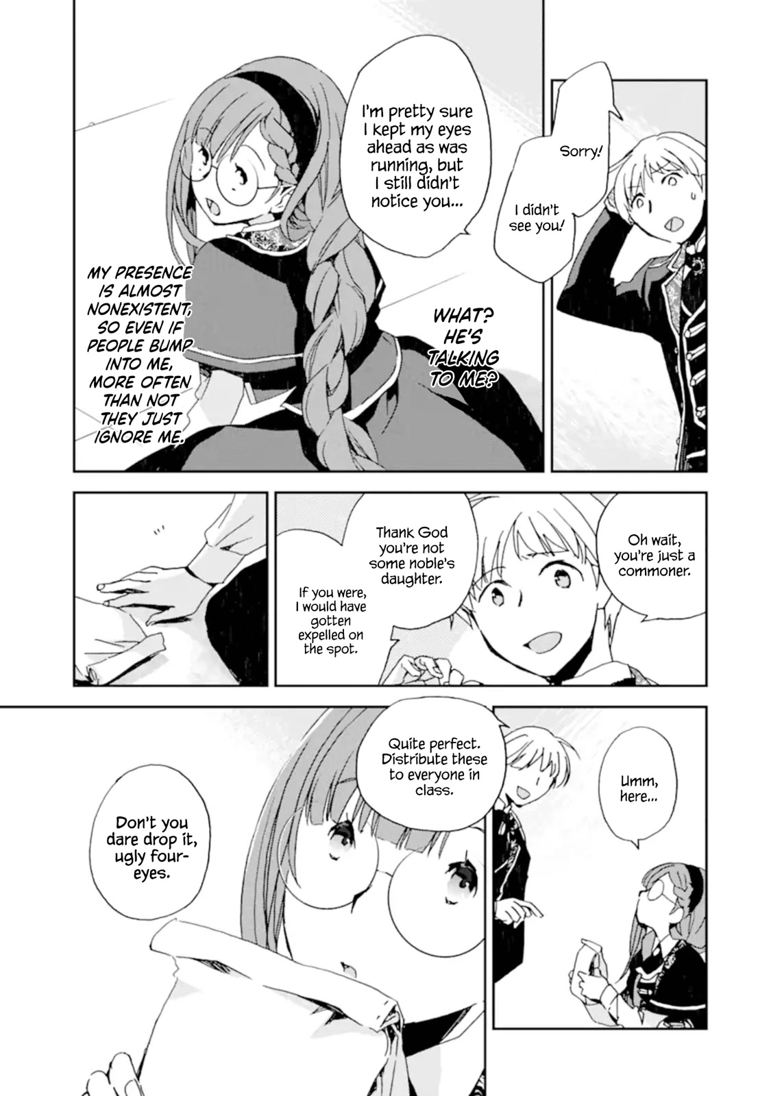 My Mother Was a Prosecuted Ex-villainess - The Ascendance of an Ugly Four-eyed Commoner Chapter 1 page 5 - Chapter 1: All For My Mother's Sake