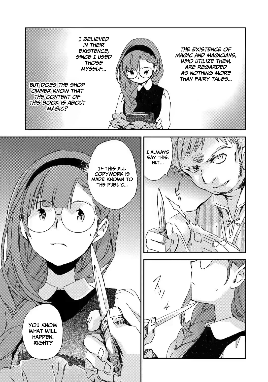 My Mother Was a Prosecuted Ex-villainess - The Ascendance of an Ugly Four-eyed Commoner Chapter 3 page 12 - Chapter 3: I picked up a kitten