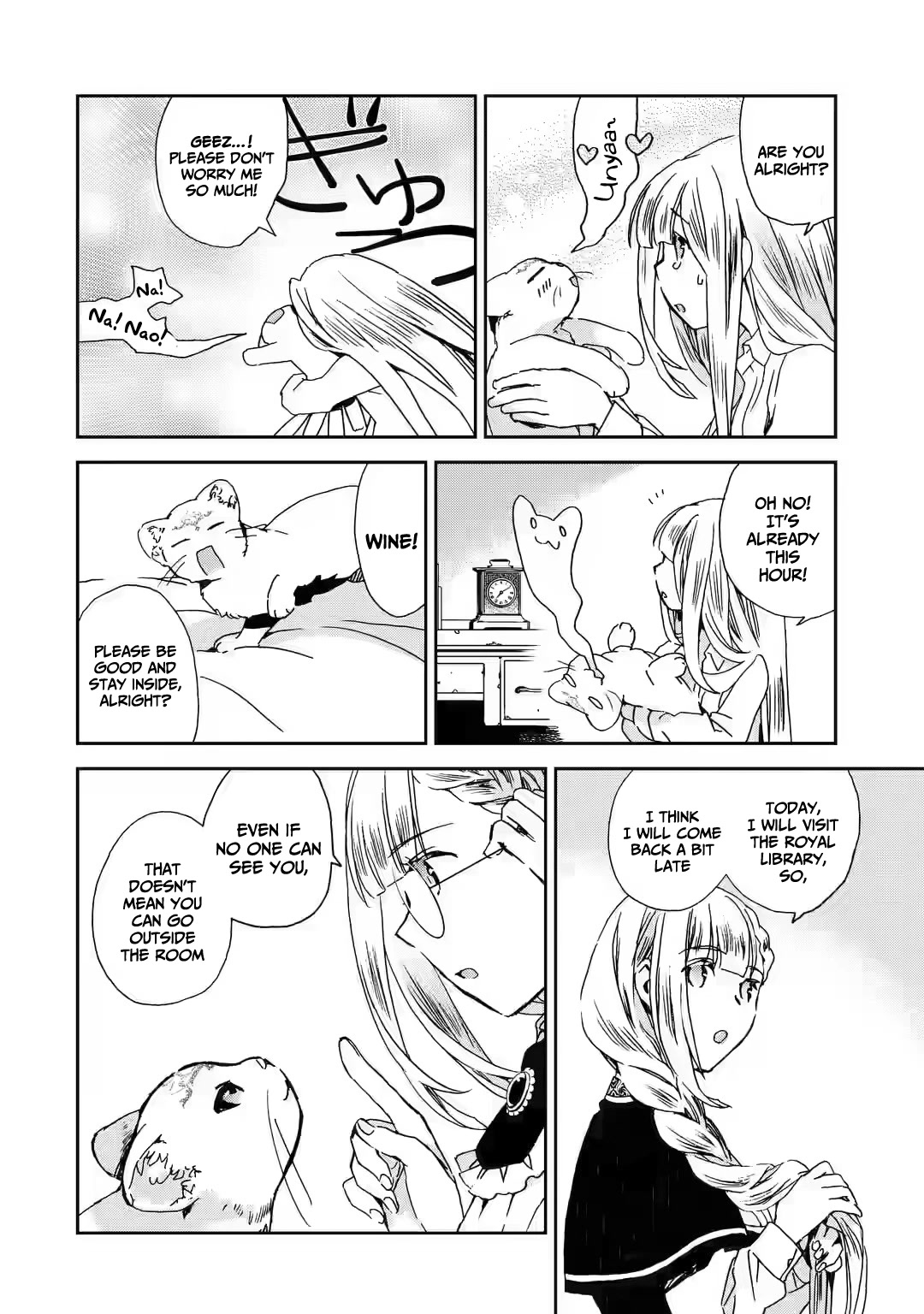 My Mother Was a Prosecuted Ex-villainess - The Ascendance of an Ugly Four-eyed Commoner Chapter 4 page 11 - Chapter 4: This child might not be a cat