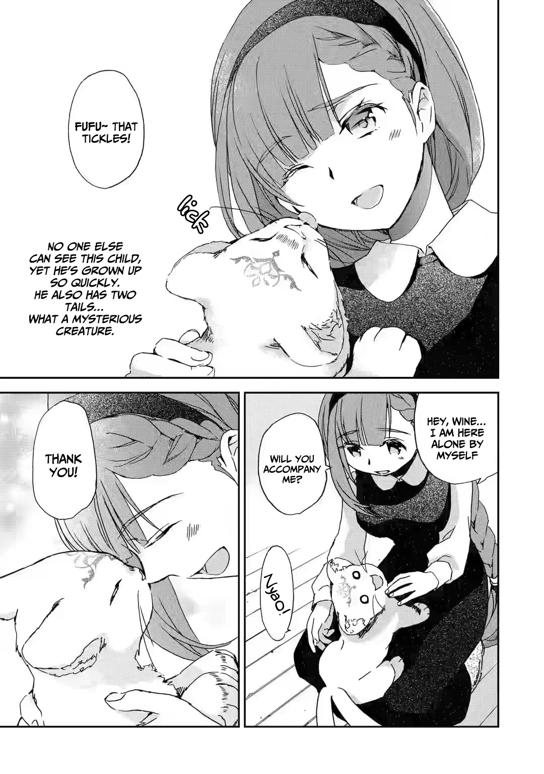 My Mother Was a Prosecuted Ex-villainess - The Ascendance of an Ugly Four-eyed Commoner Chapter 4 page 4 - Chapter 4: This child might not be a cat