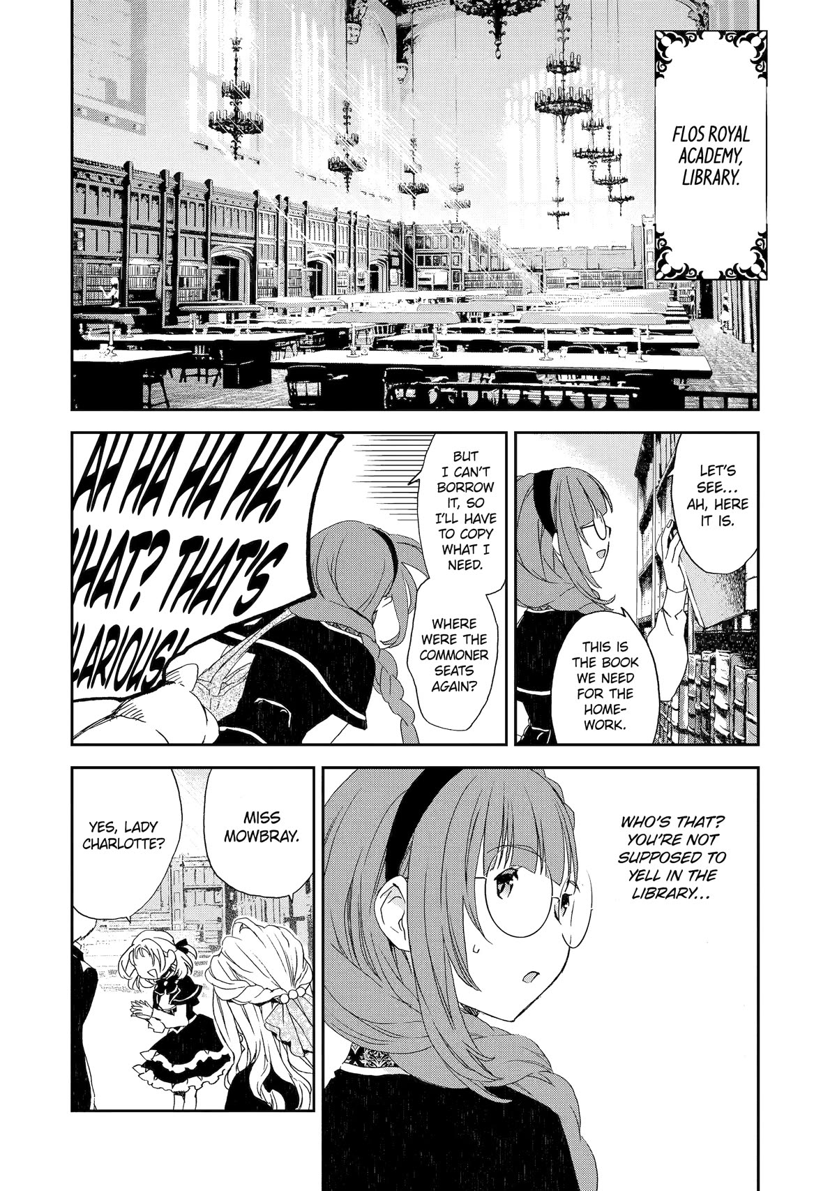 My Mother Was a Prosecuted Ex-villainess - The Ascendance of an Ugly Four-eyed Commoner Chapter 6 page 2 - Chapter 6