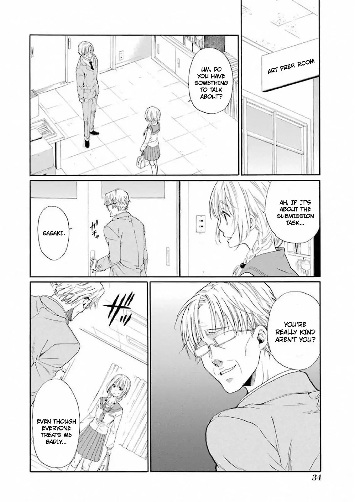 My Name Is "Boy A" Chapter 1 page 35 - Chapter 1: Welcome to Hell